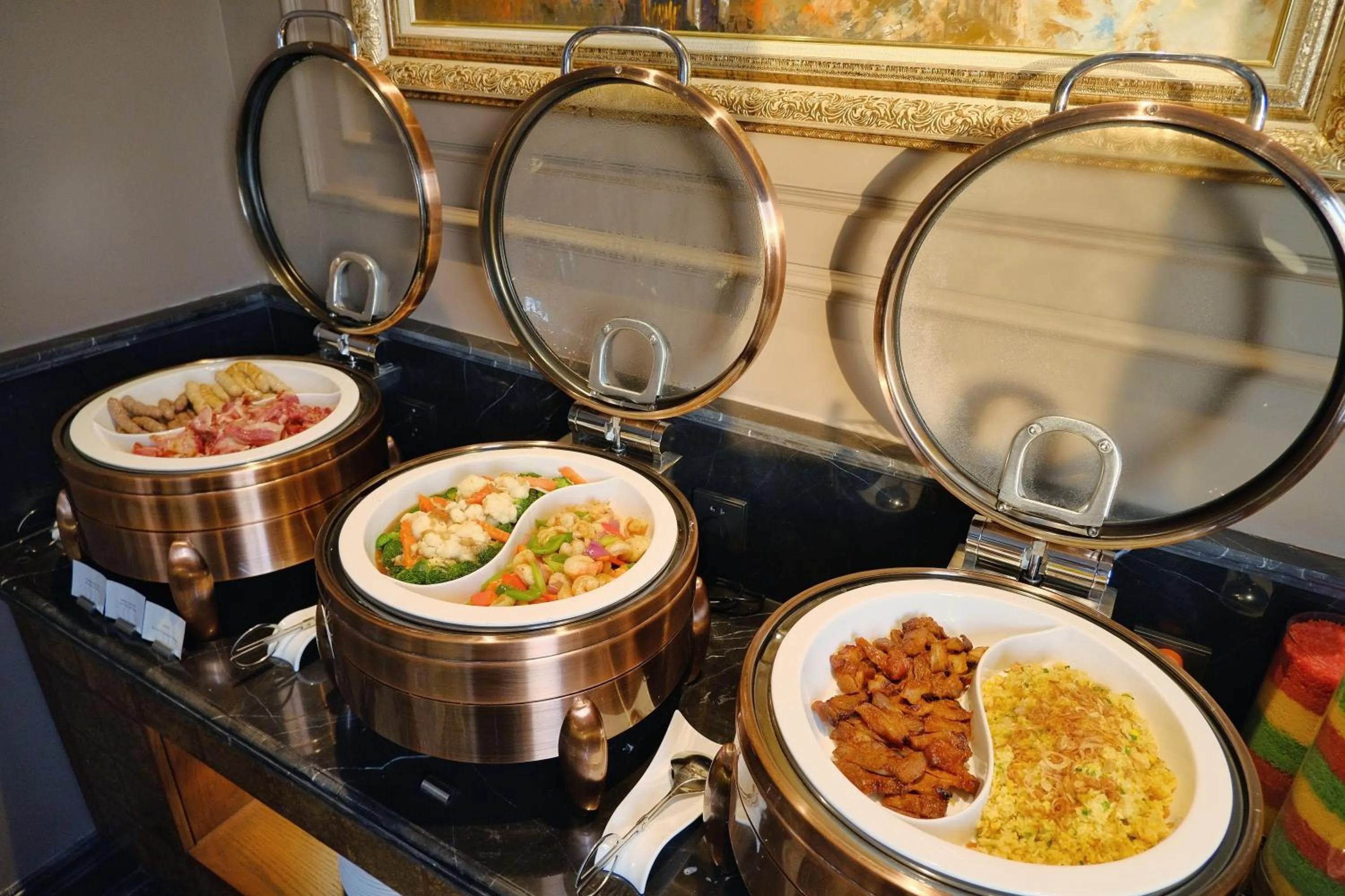 Buffet breakfast in Le Chanvre Hanoi Hotel & Spa