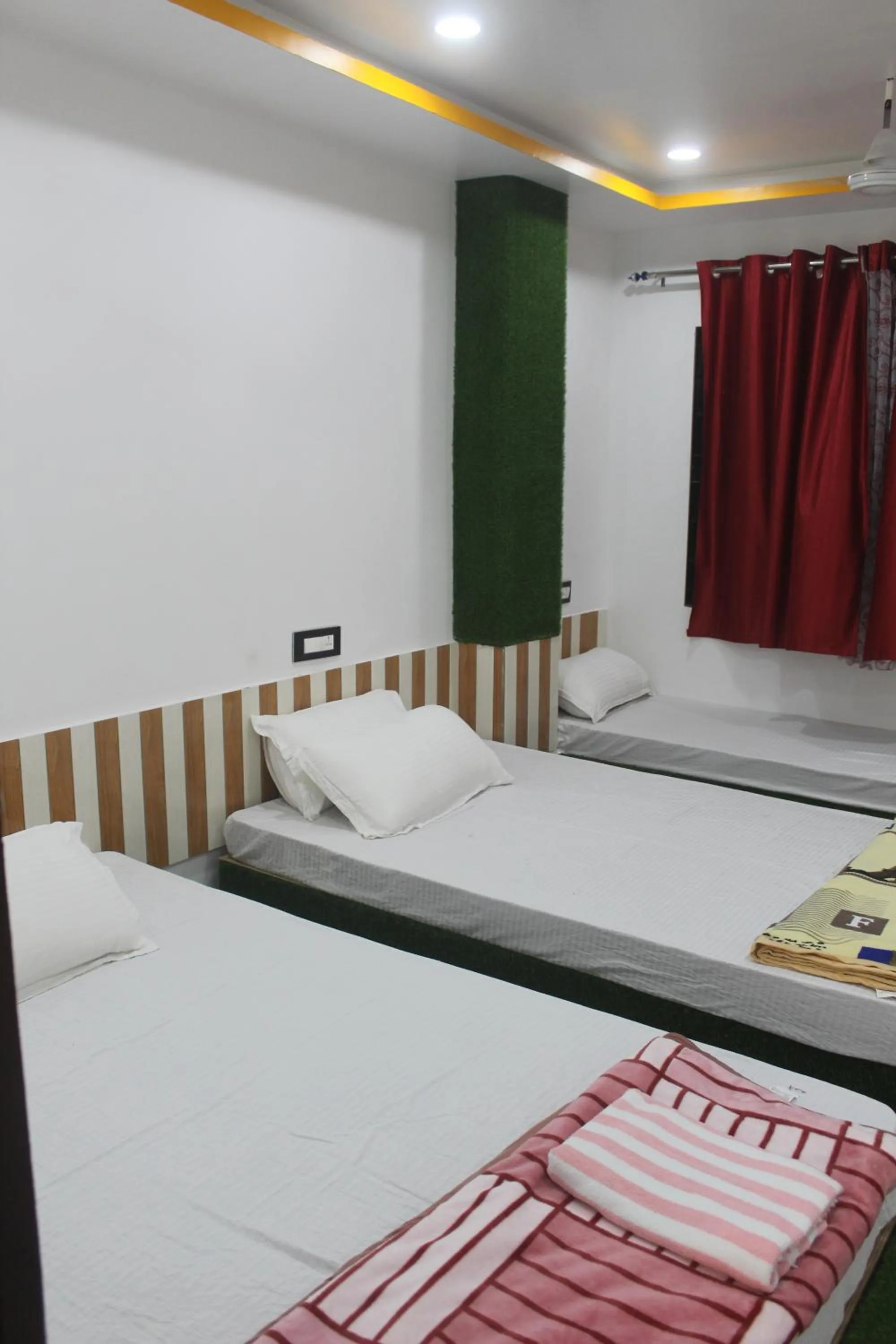 Bedroom in Hotel Giggle Coast Restro and Lodge