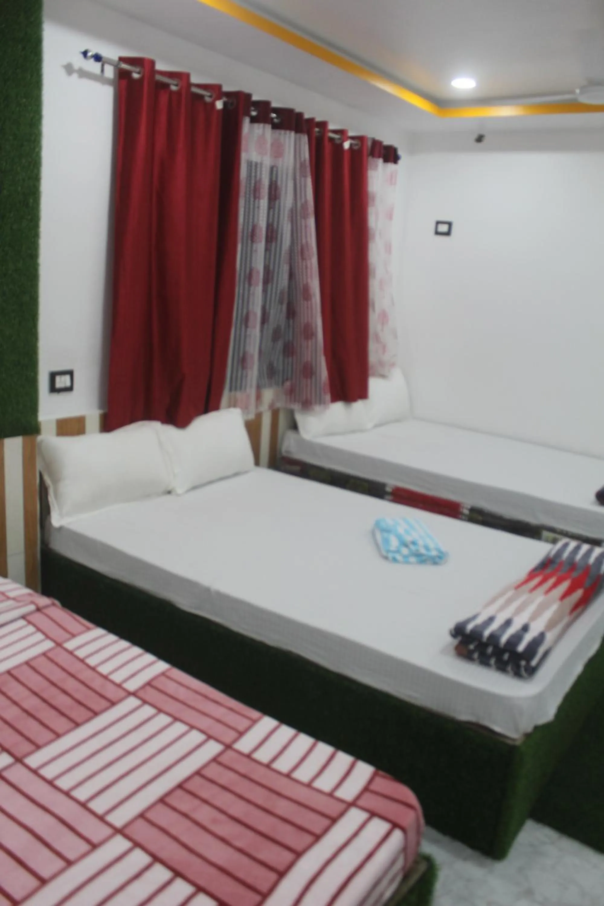 Bedroom in Hotel Giggle Coast Restro and Lodge