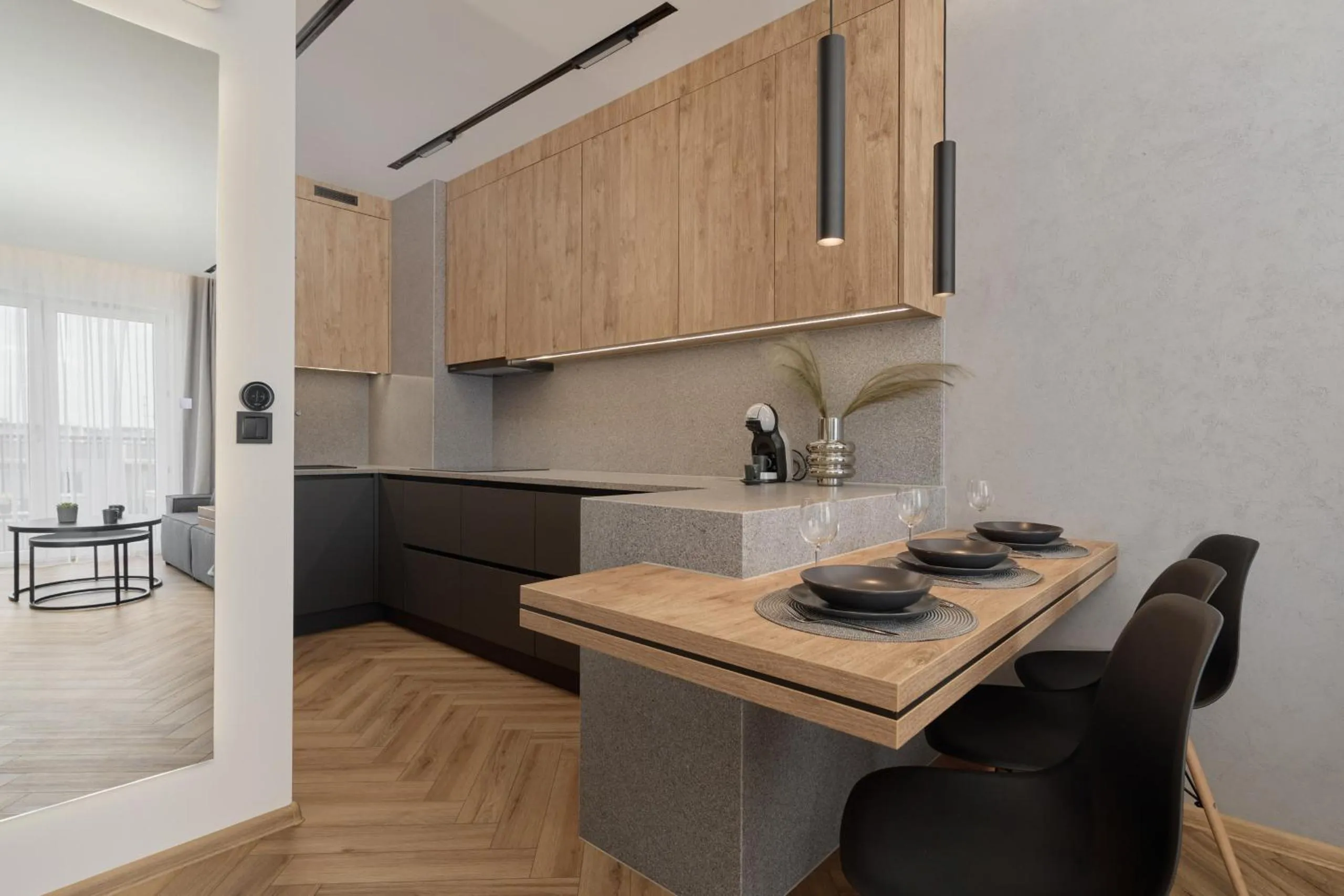 Exclusive Apartment with Balcony & Parking Wrocław by Renters Prestige
