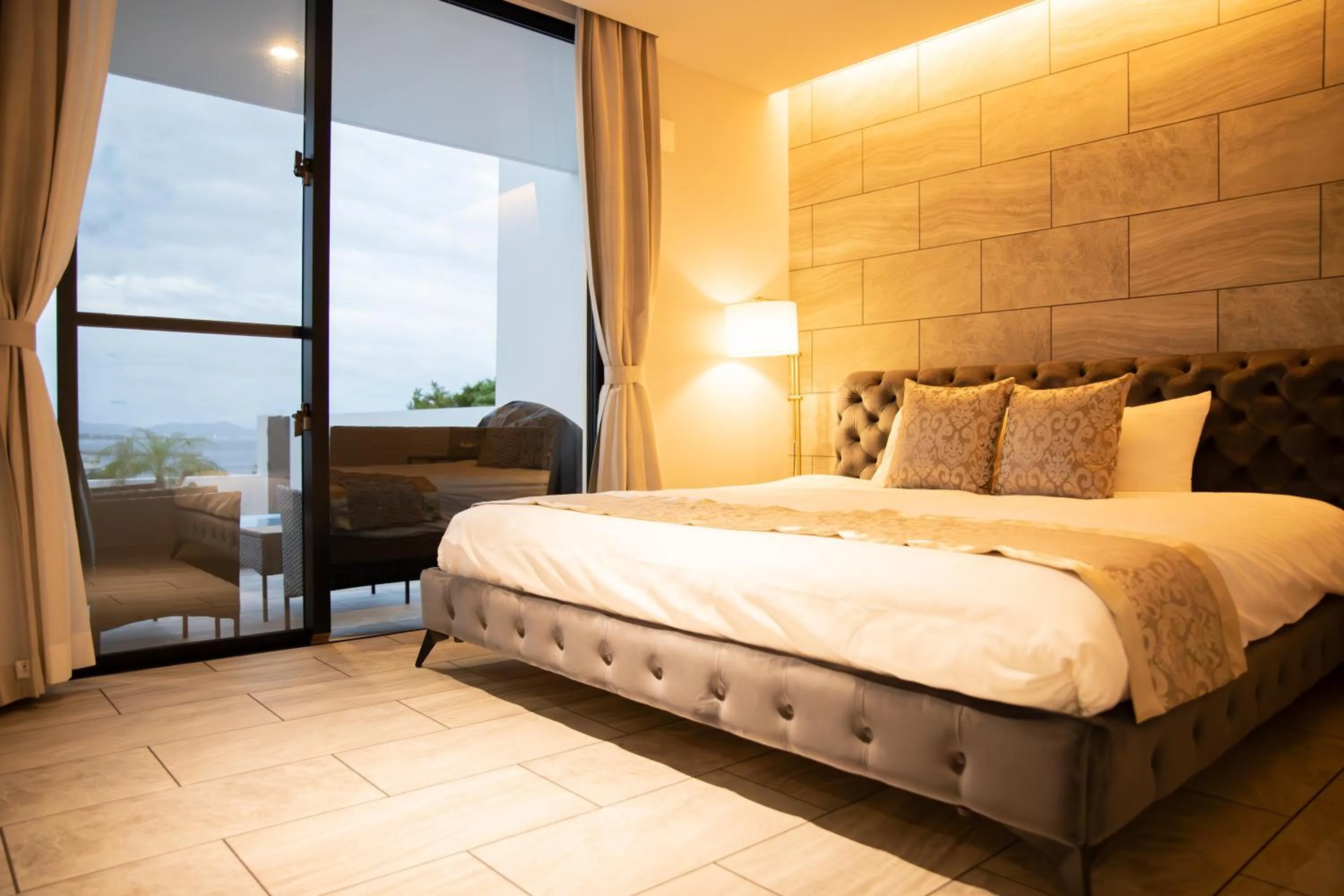 Bed in Sarah Resort Villa 海