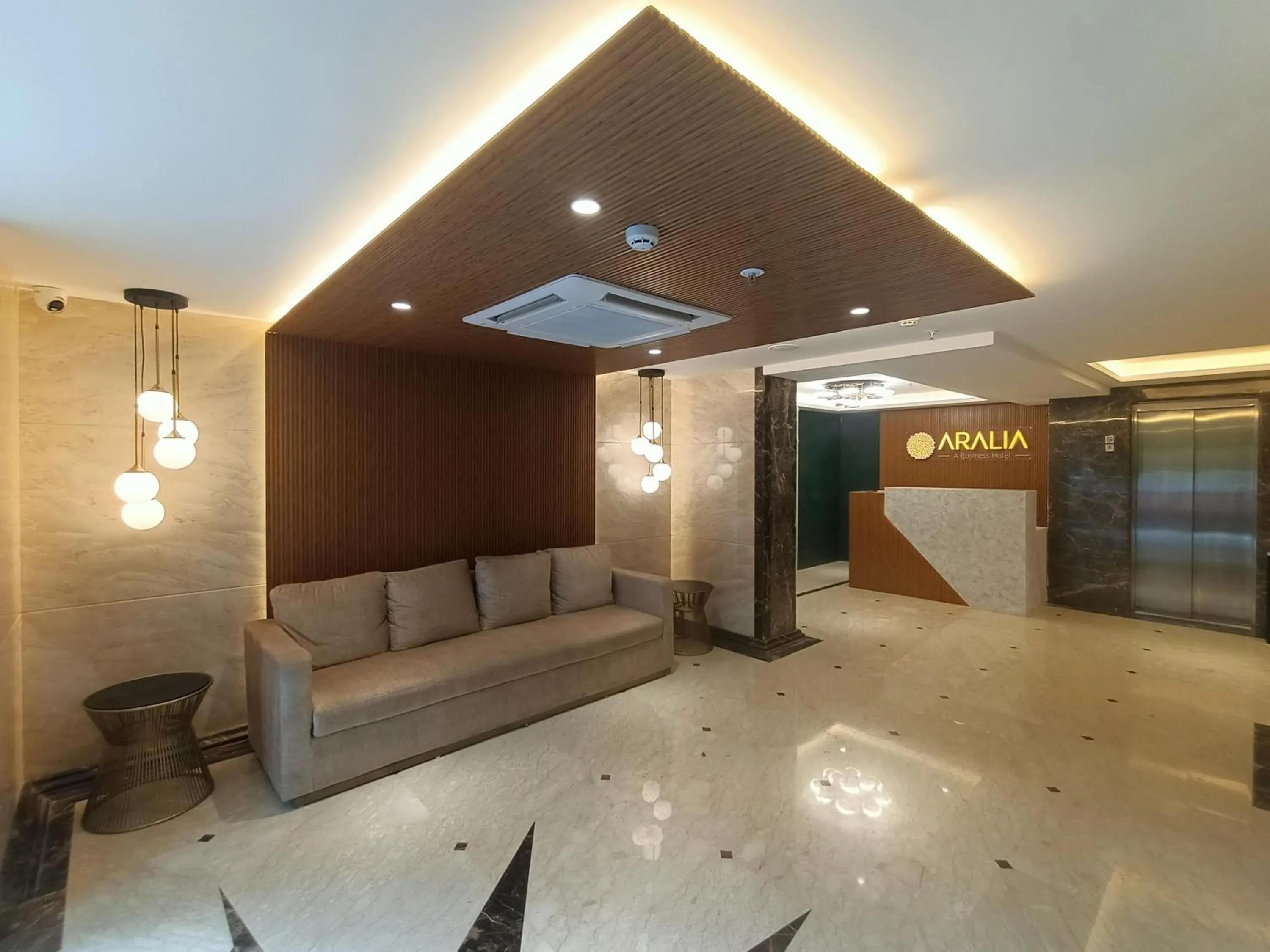 Lobby or reception in Aralia International Airport, Mumbai
