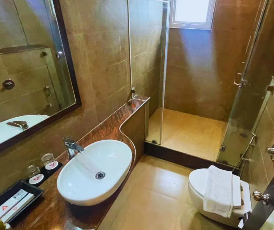 Shower in Prism - A Boutique Hotel