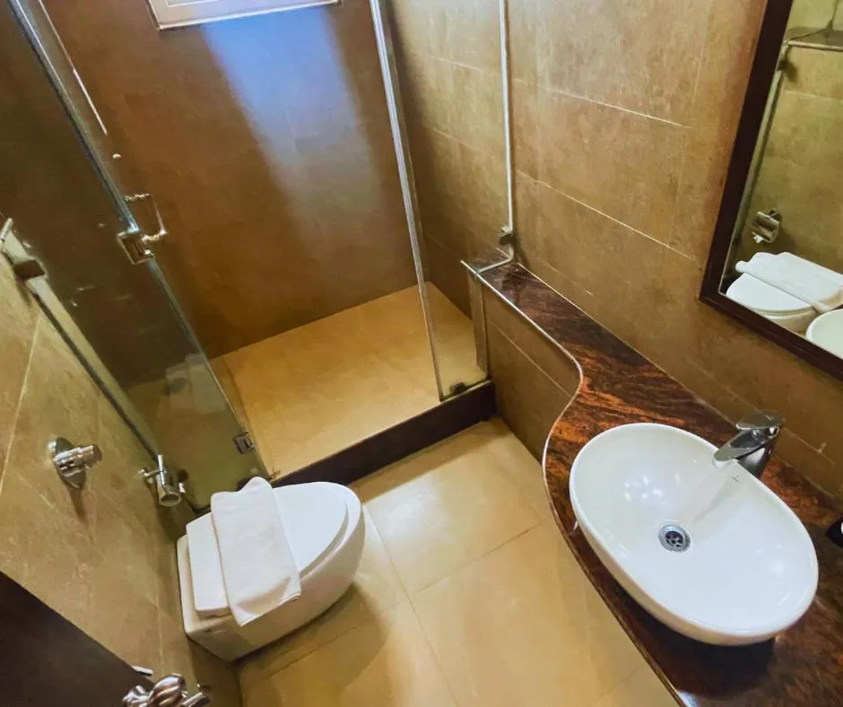 Shower in Prism - A Boutique Hotel