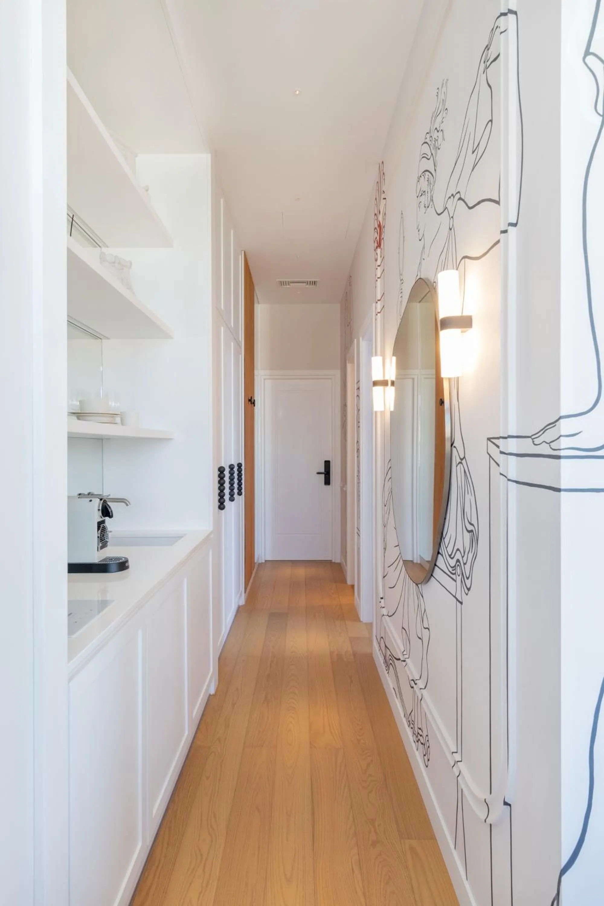 Kitchen or kitchenette in Agora Suites