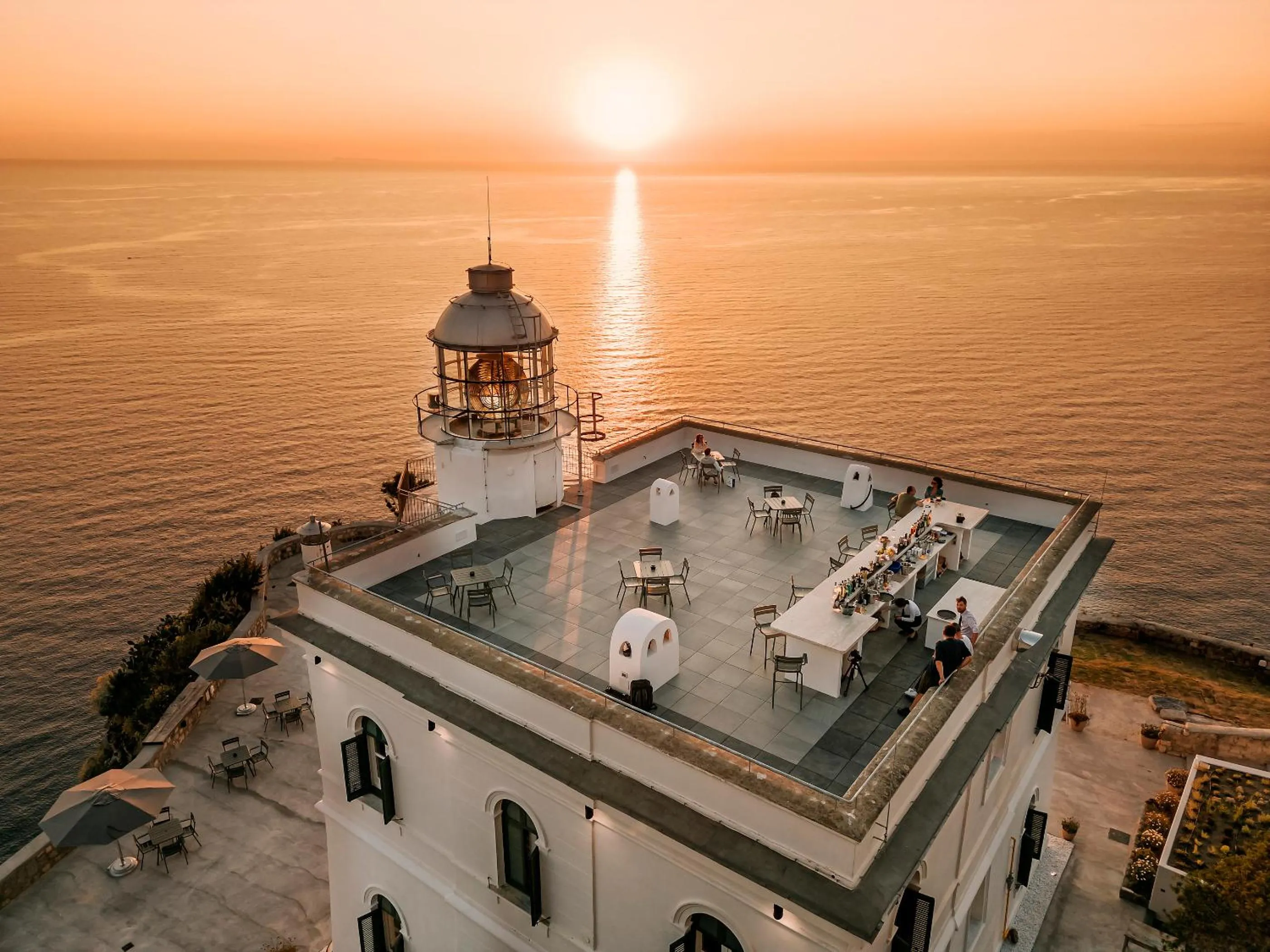 Property building in Ischia Lighthousehideaway