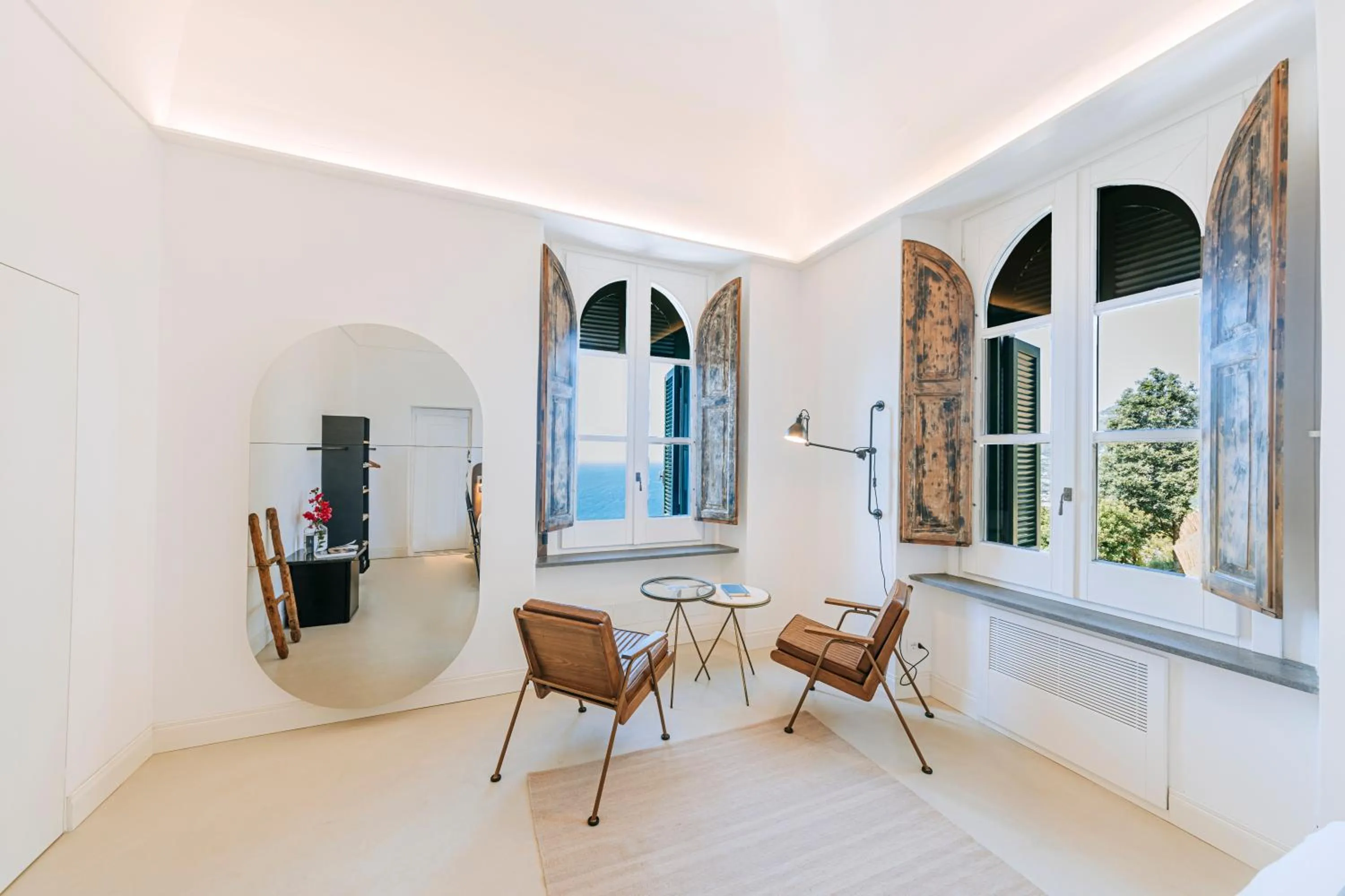 Seating area in Ischia Lighthousehideaway