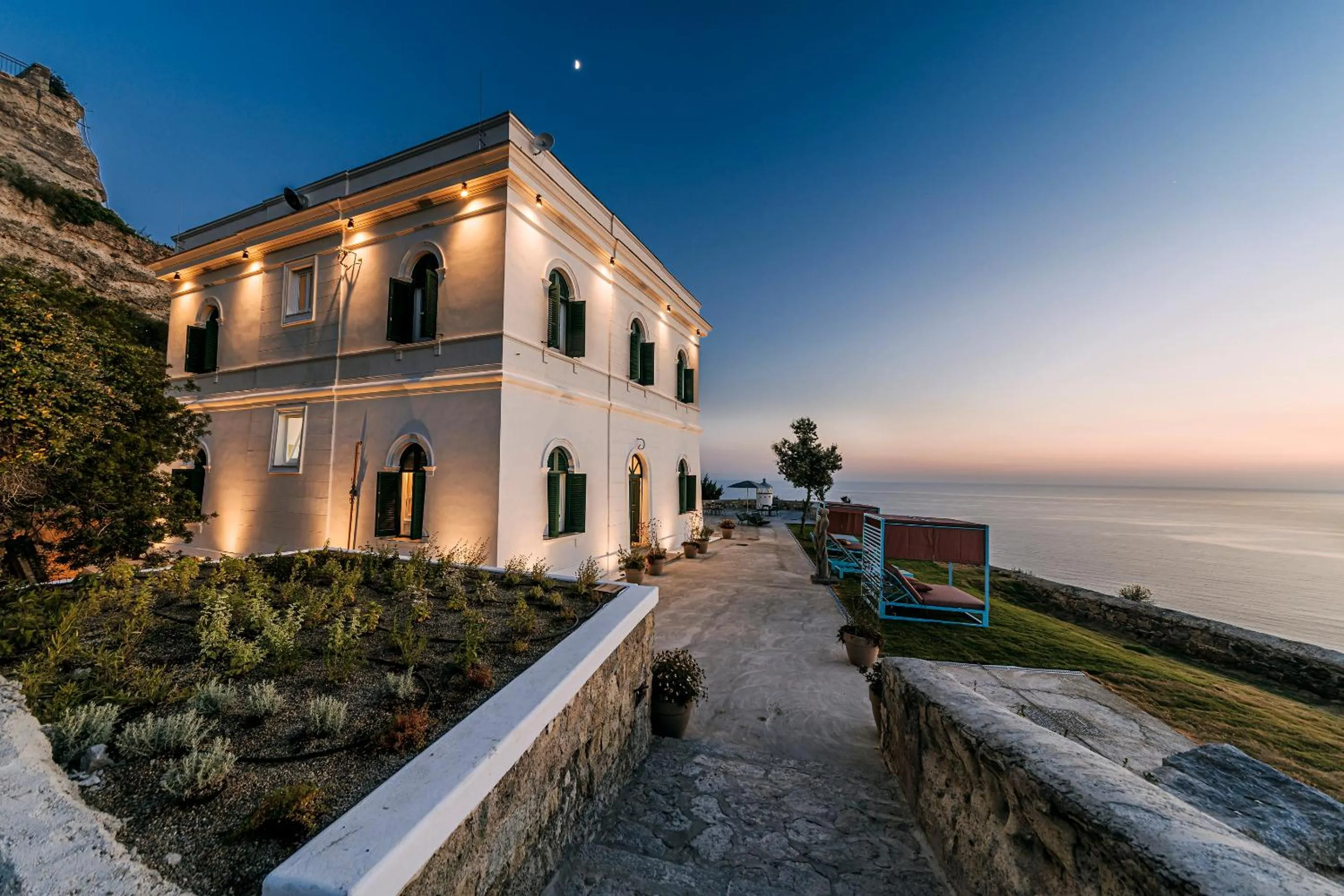 Property building in Ischia Lighthousehideaway