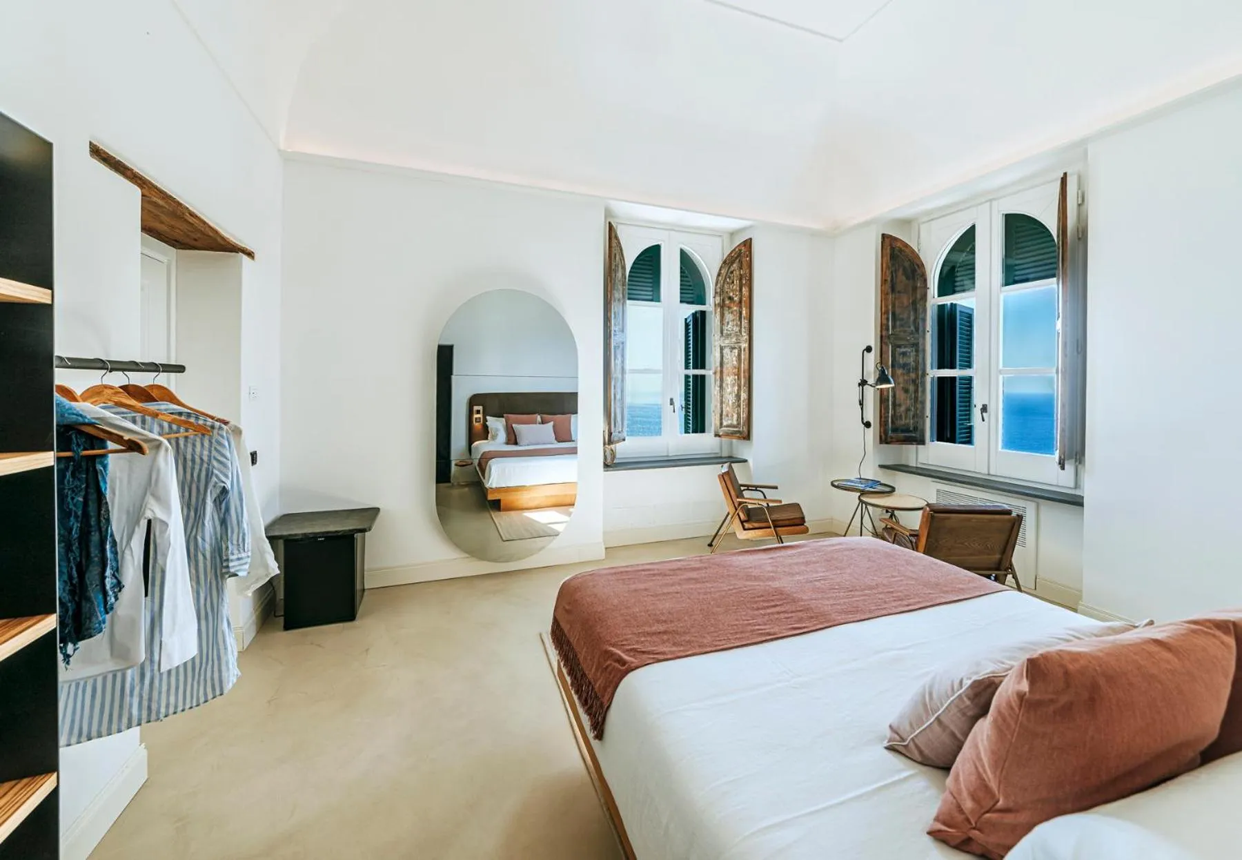Bed in Ischia Lighthousehideaway