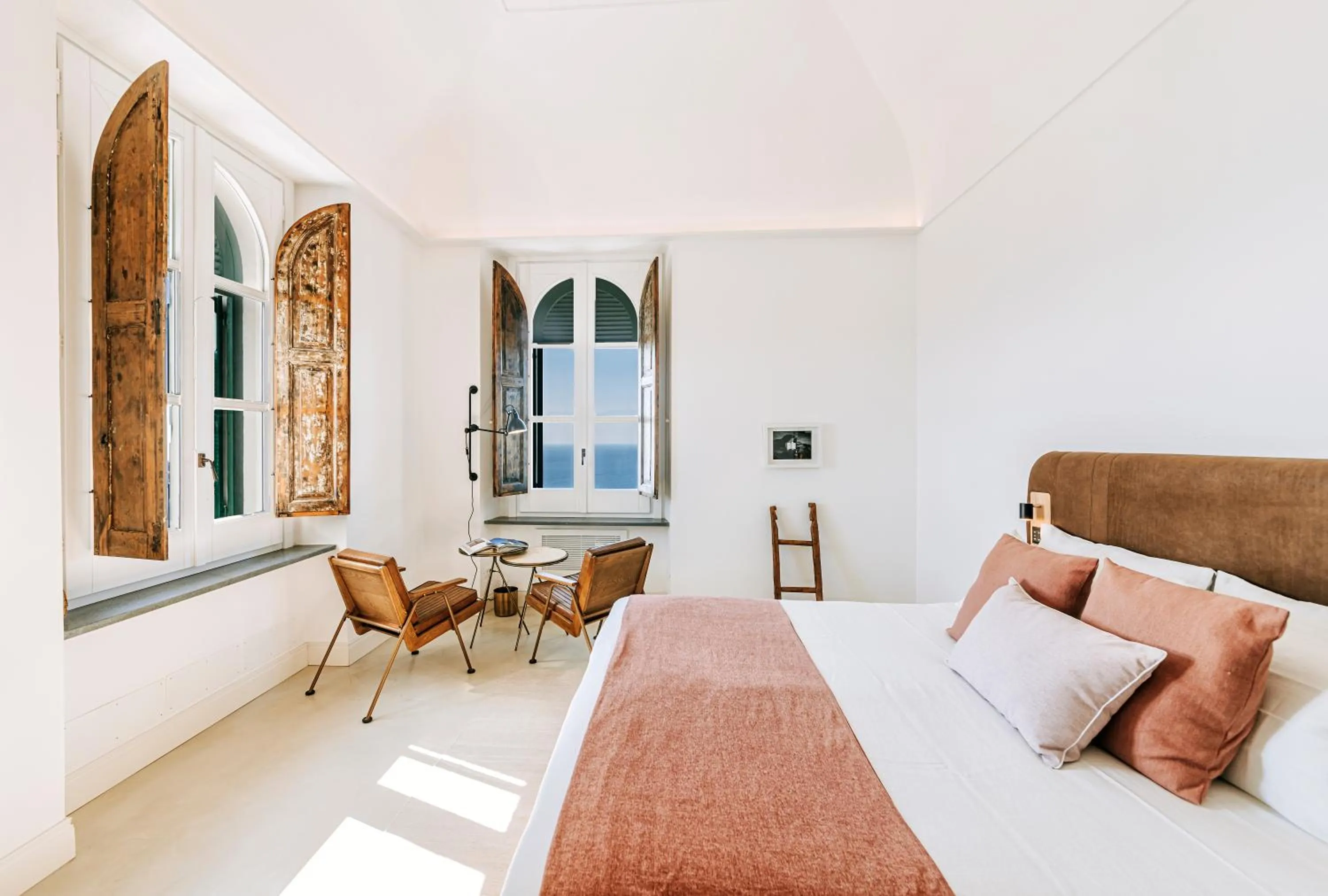 Bedroom, Bed in Ischia Lighthousehideaway