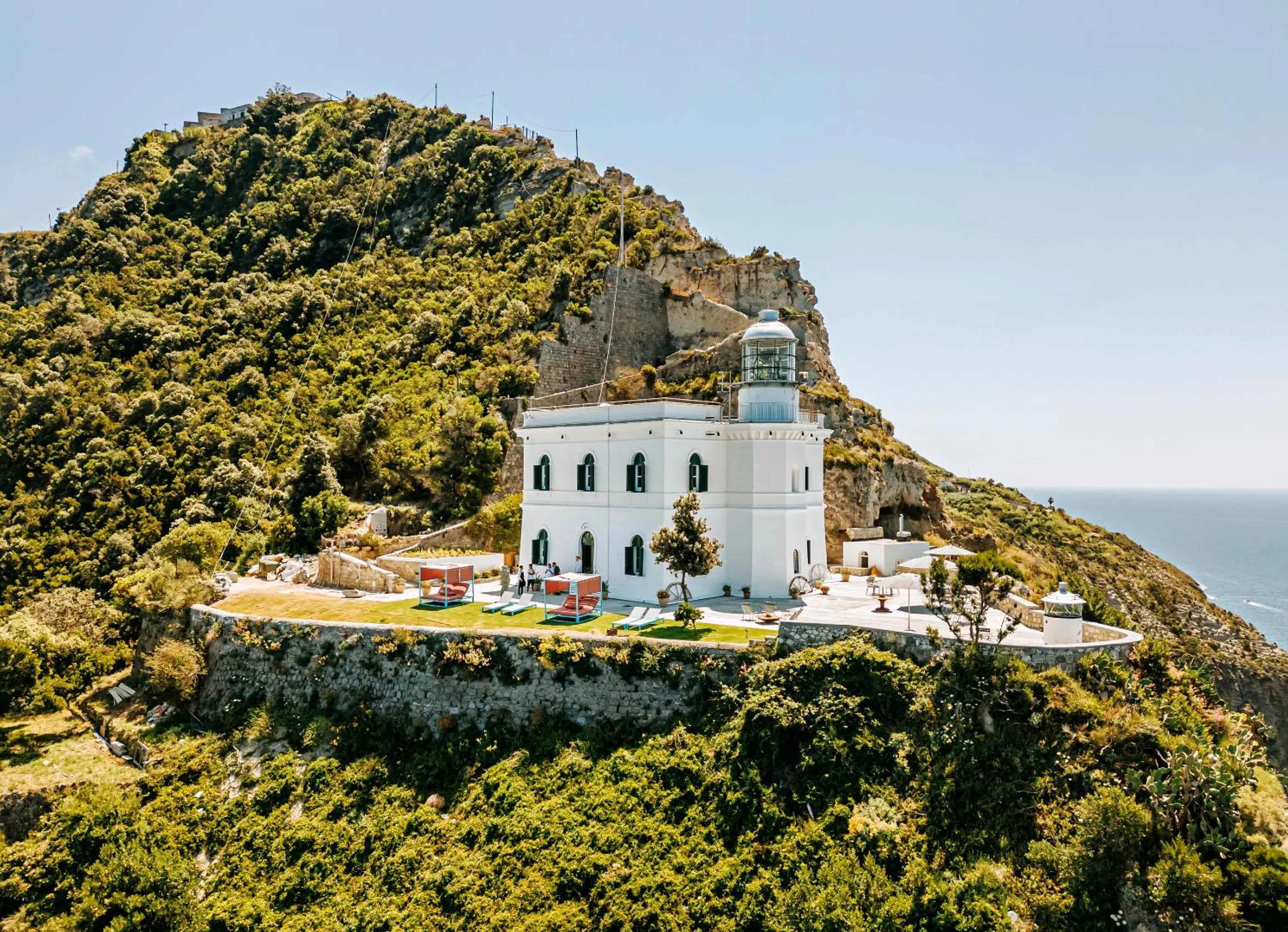 Property building in Ischia Lighthousehideaway