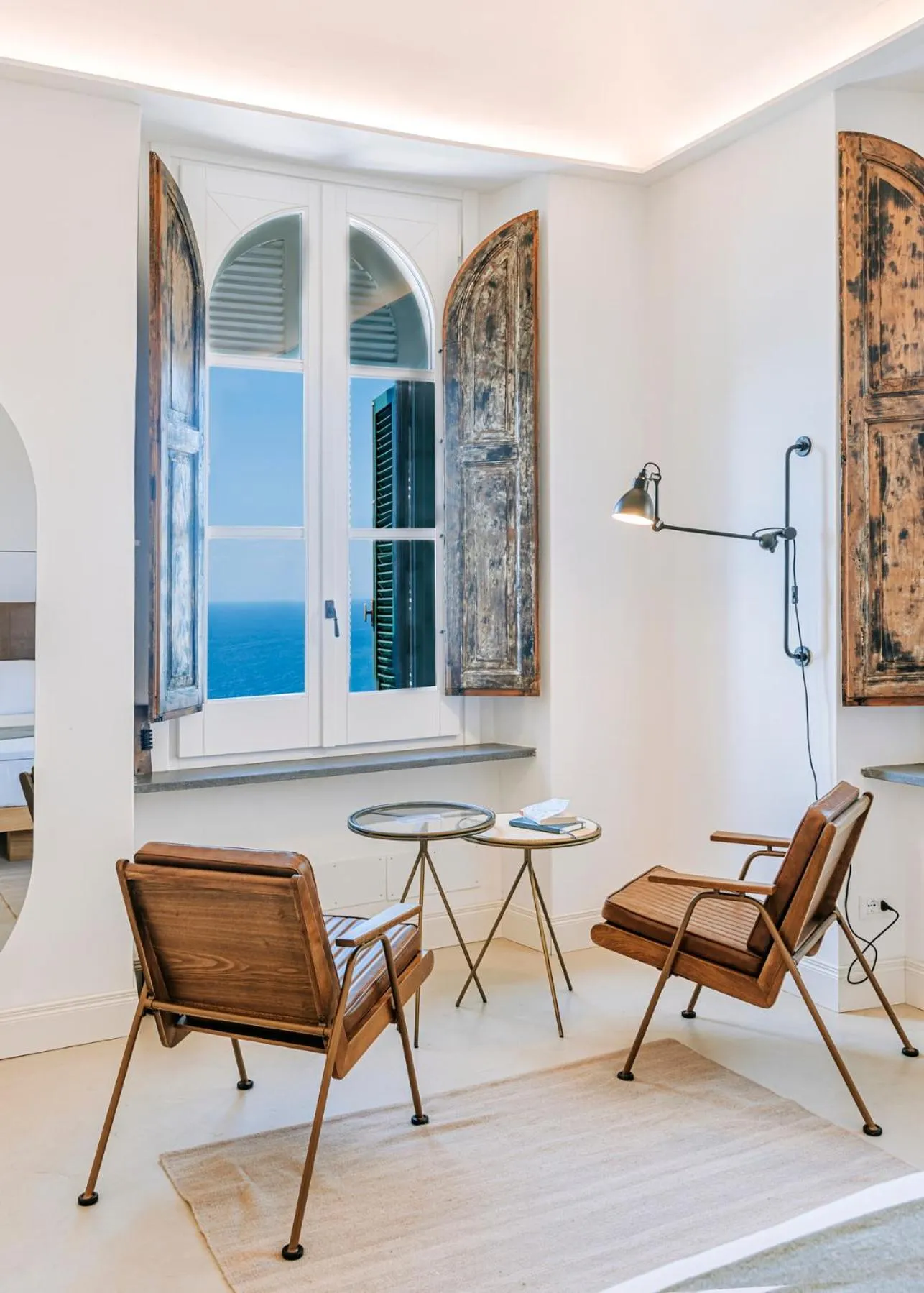 Seating area in Ischia Lighthousehideaway