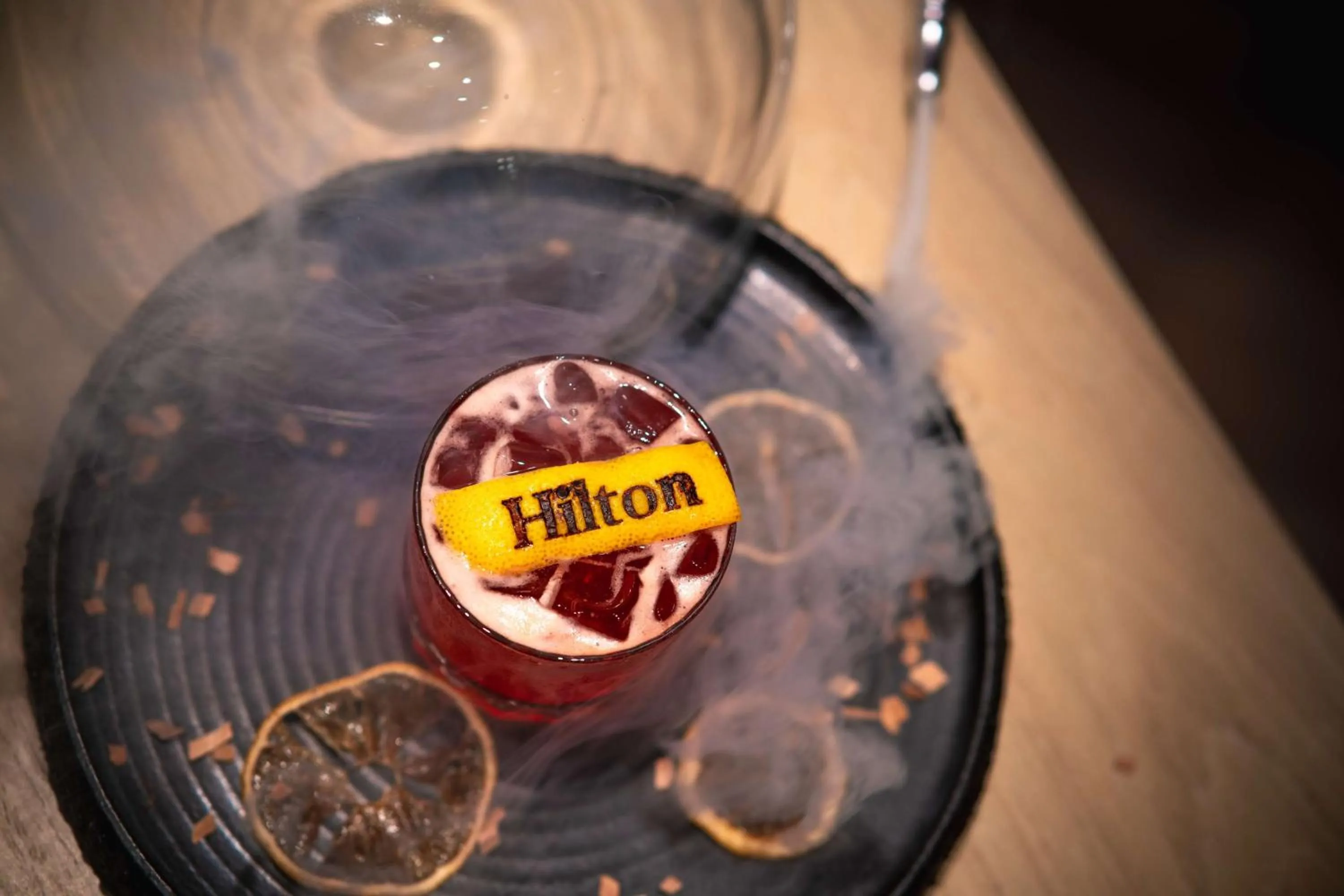 Dining area in Hilton Kinshasa