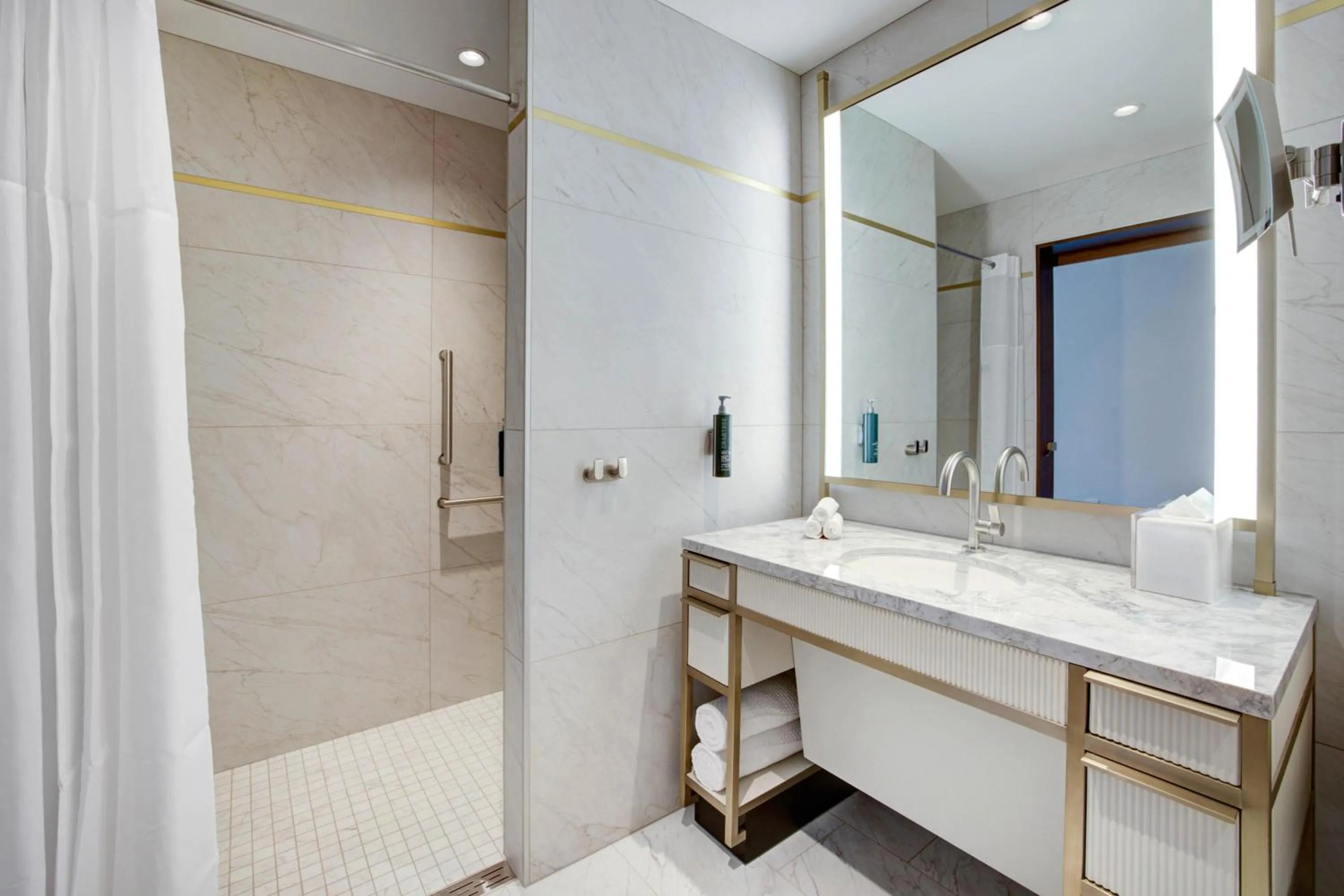 Bathroom in Hilton Club Elara Las Vegas