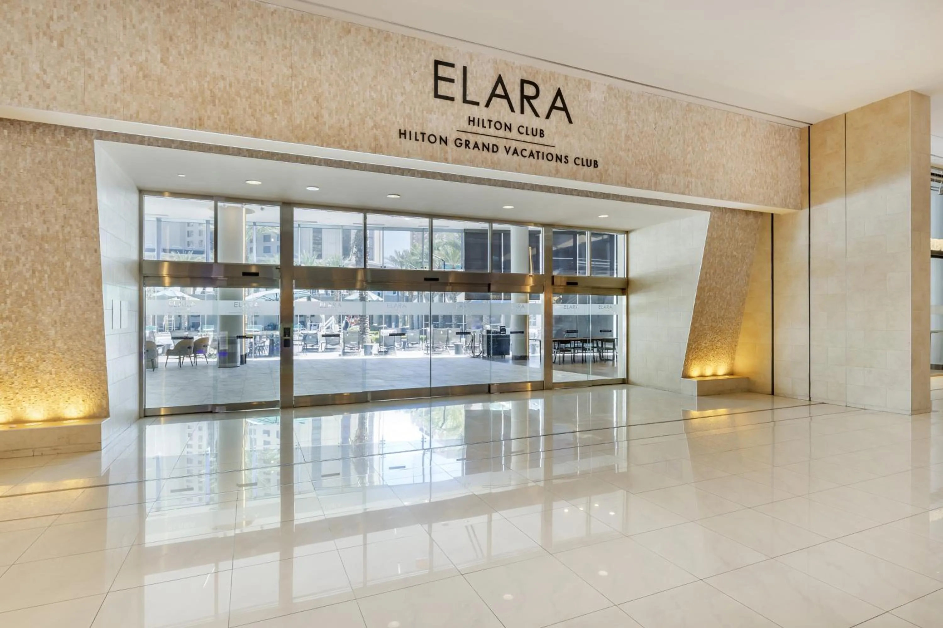 Facade/entrance in Hilton Club Elara Las Vegas