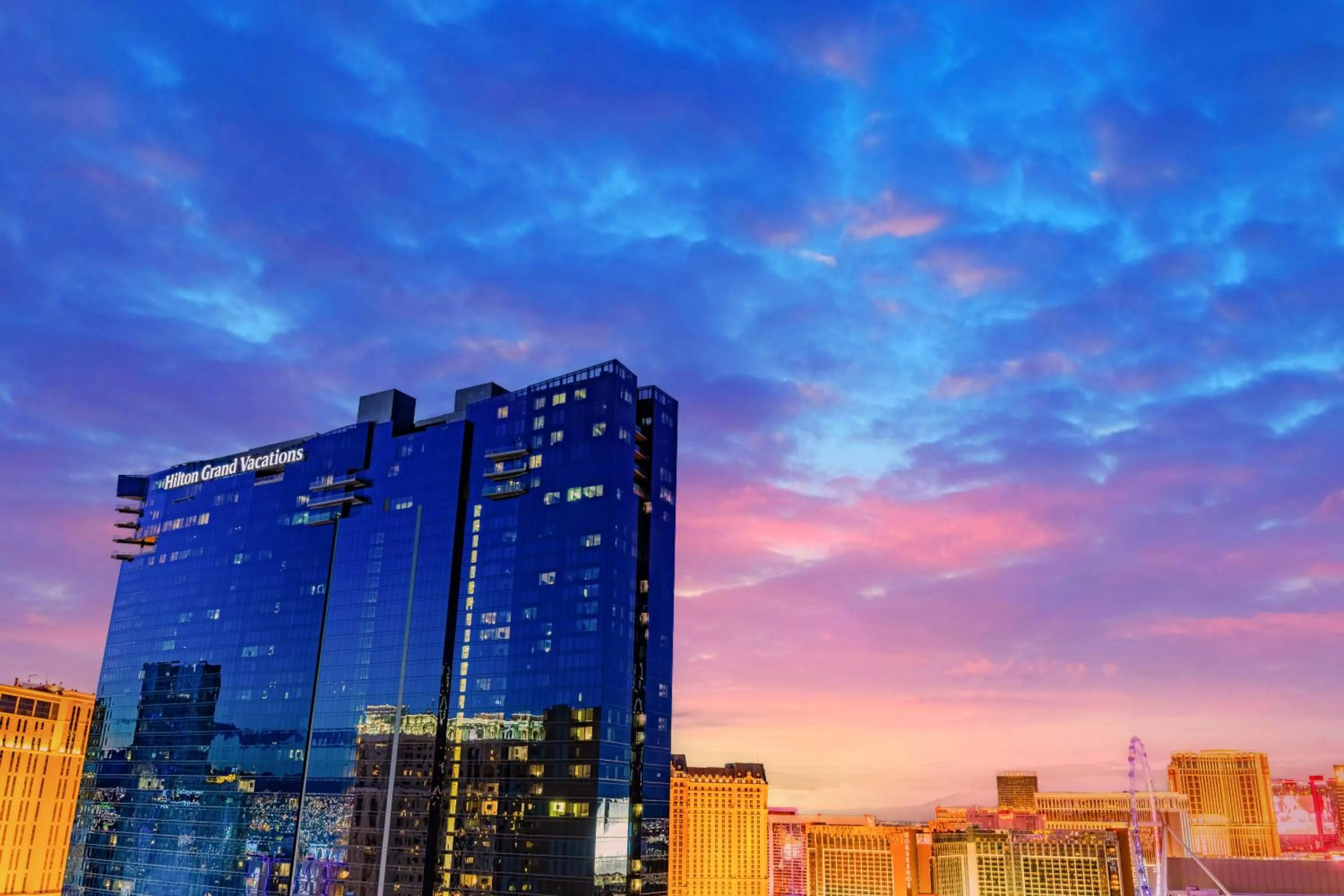 Property building in Hilton Club Elara Las Vegas