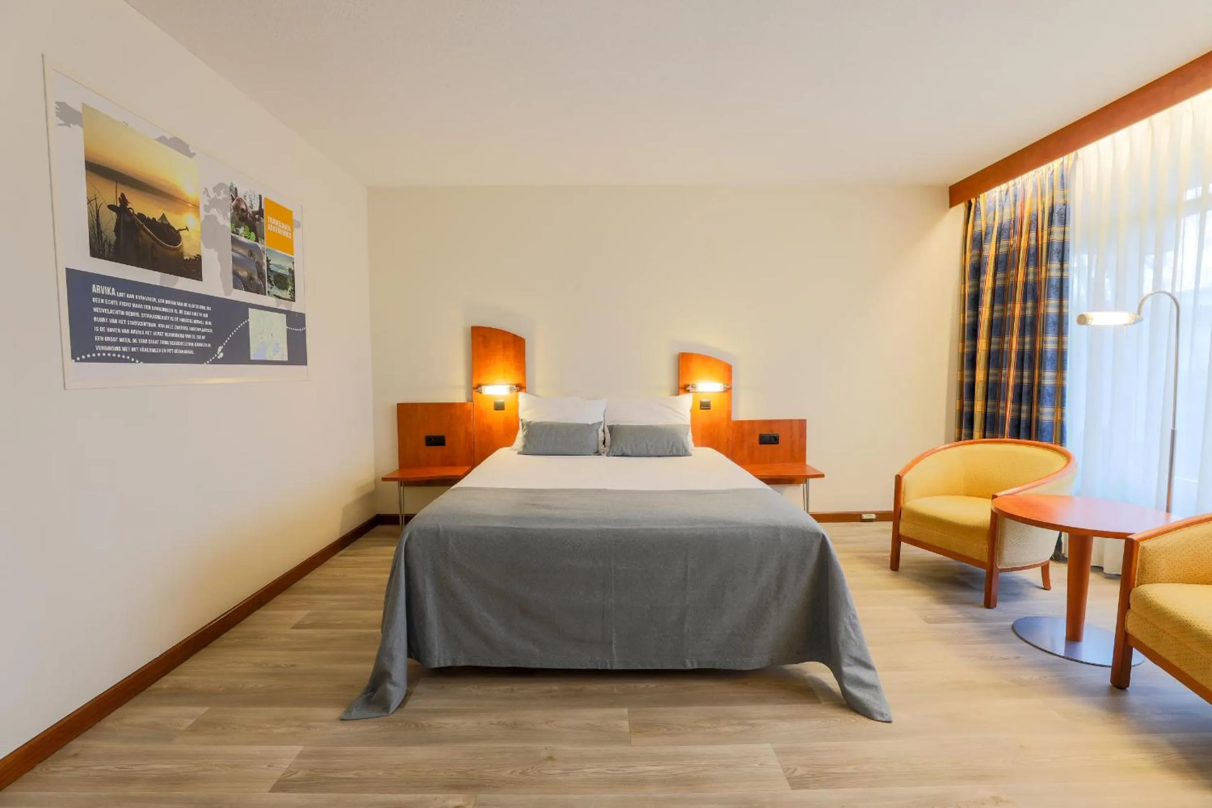 Photo of the whole room, Bed in Fletcher Hotel-Restaurant De Reiskoffer