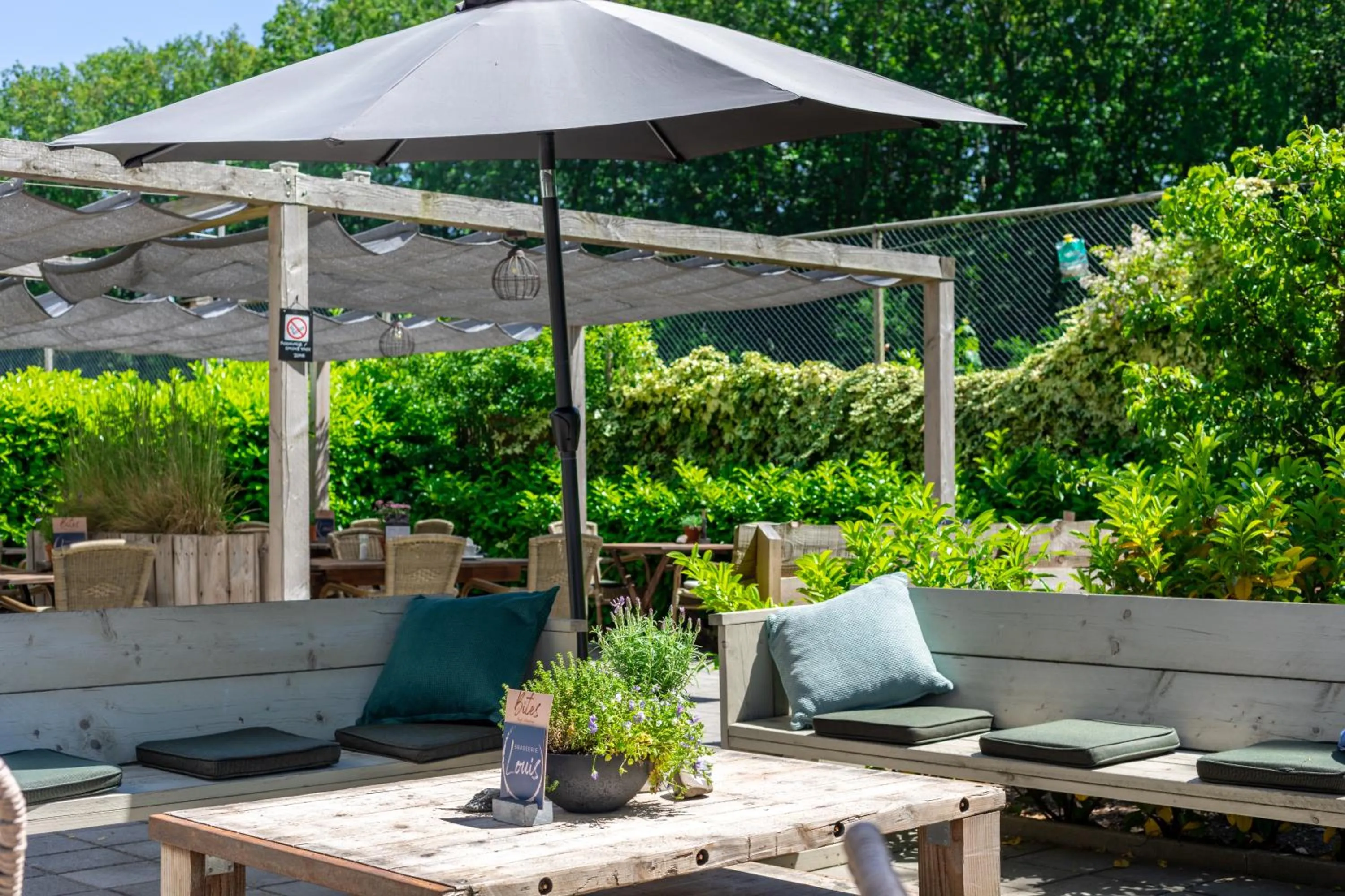 Seating area in Fletcher Hotel-Restaurant De Reiskoffer