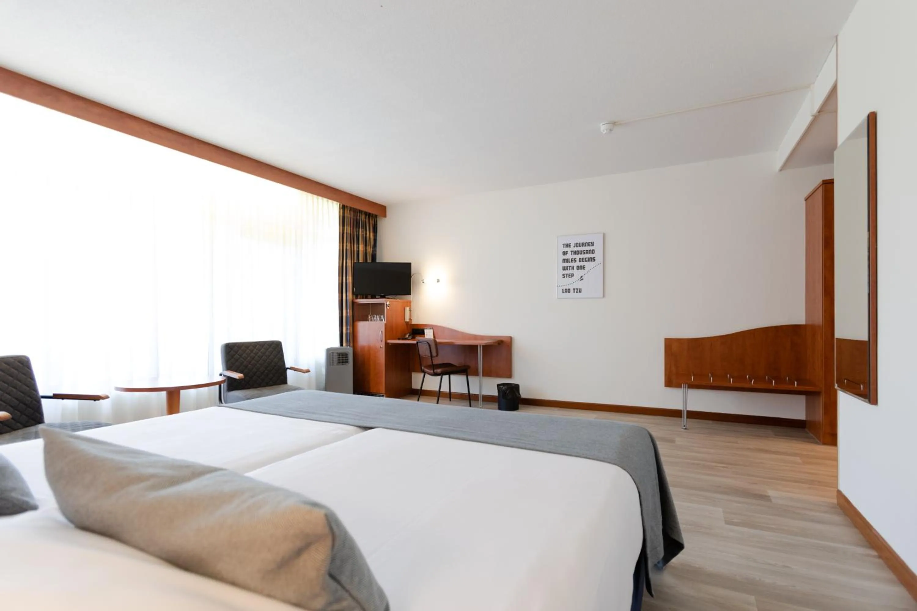 Bedroom, Bed in Fletcher Hotel-Restaurant De Reiskoffer