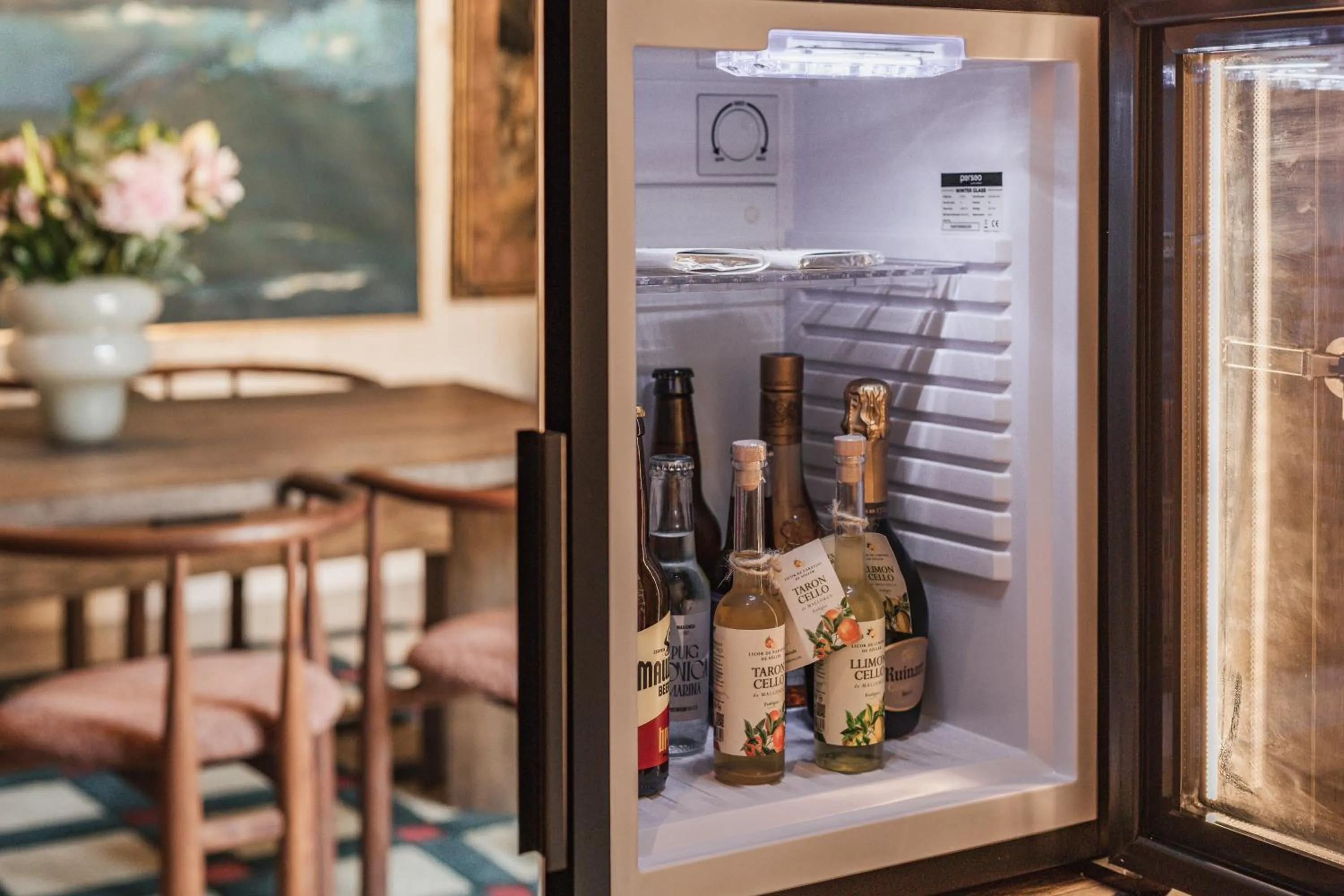 minibar in Nobis Hotel Palma, a Member of Design Hotels