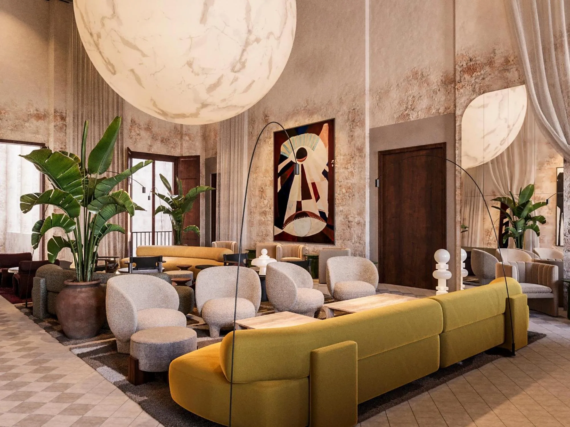 Lounge or bar in Nobis Hotel Palma, a Member of Design Hotels