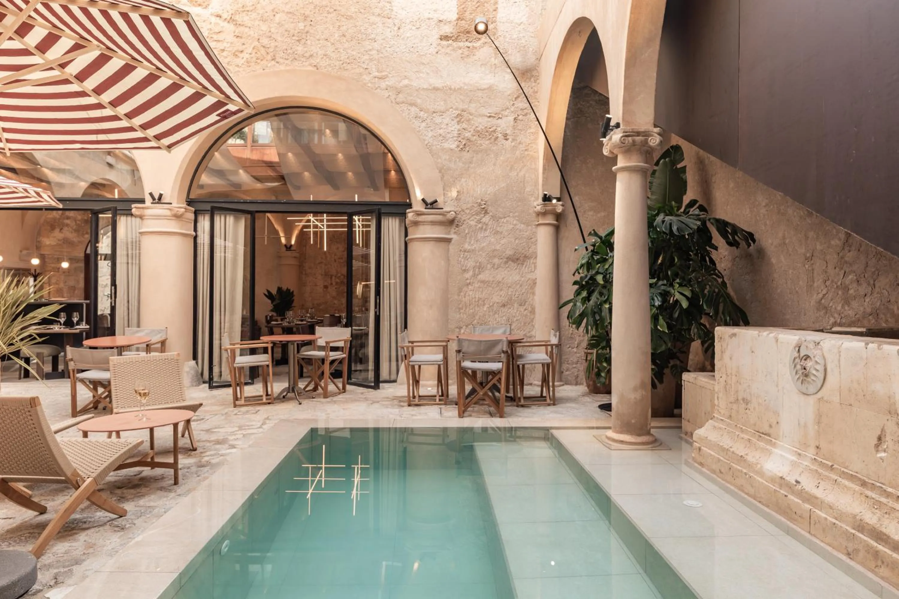 Pool view in Nobis Hotel Palma, a Member of Design Hotels