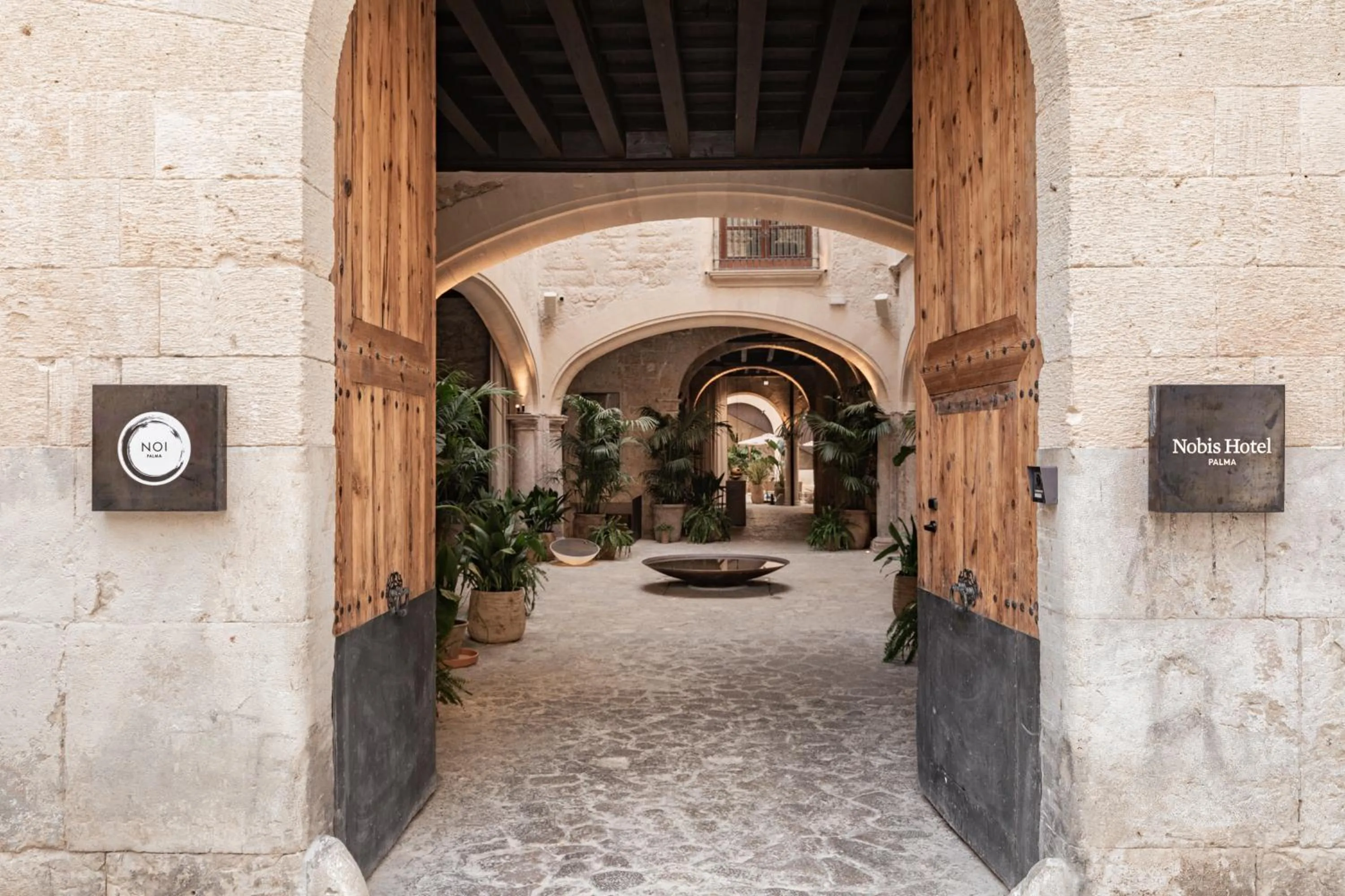 Facade/entrance in Nobis Hotel Palma, a Member of Design Hotels