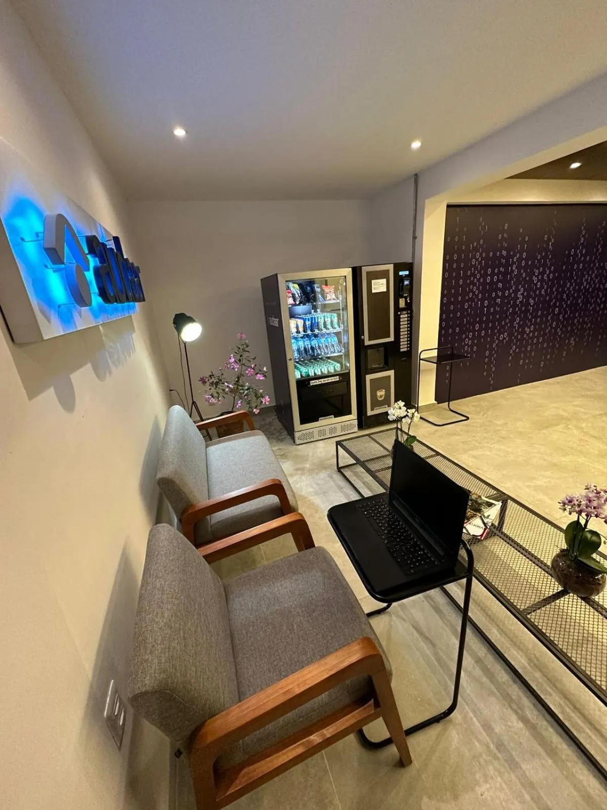 Seating area in Audaar Tech Suítes - Aeroporto de Congonhas