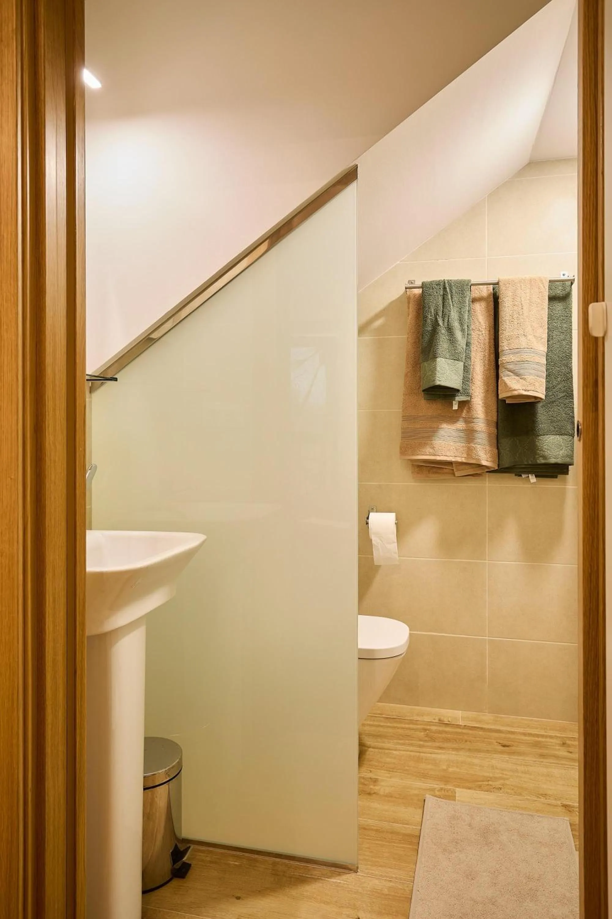 Shower in Lagares de Riooja-Briñas