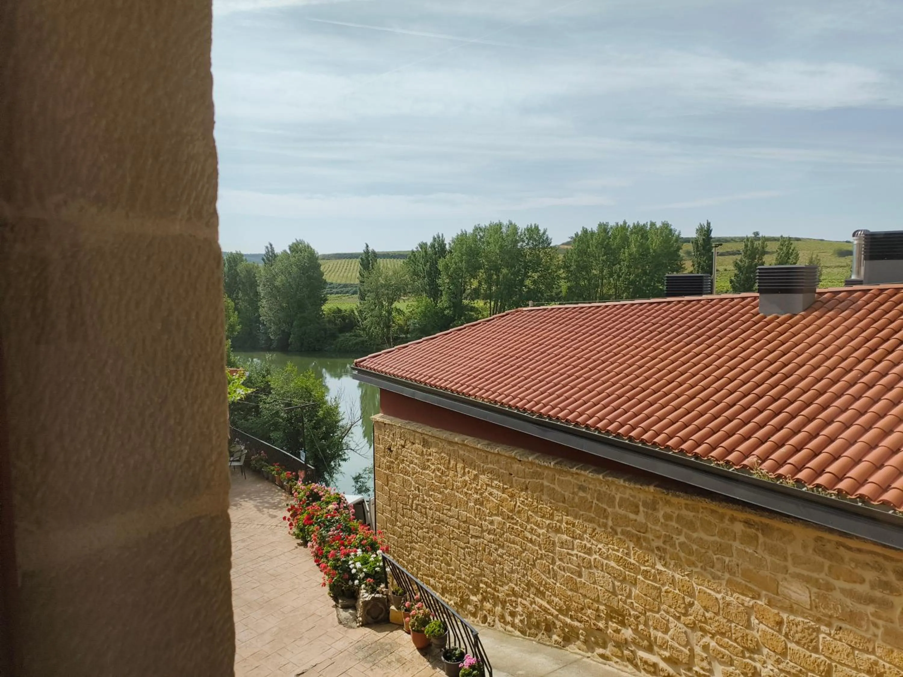 Natural landscape in Lagares de Riooja-Briñas
