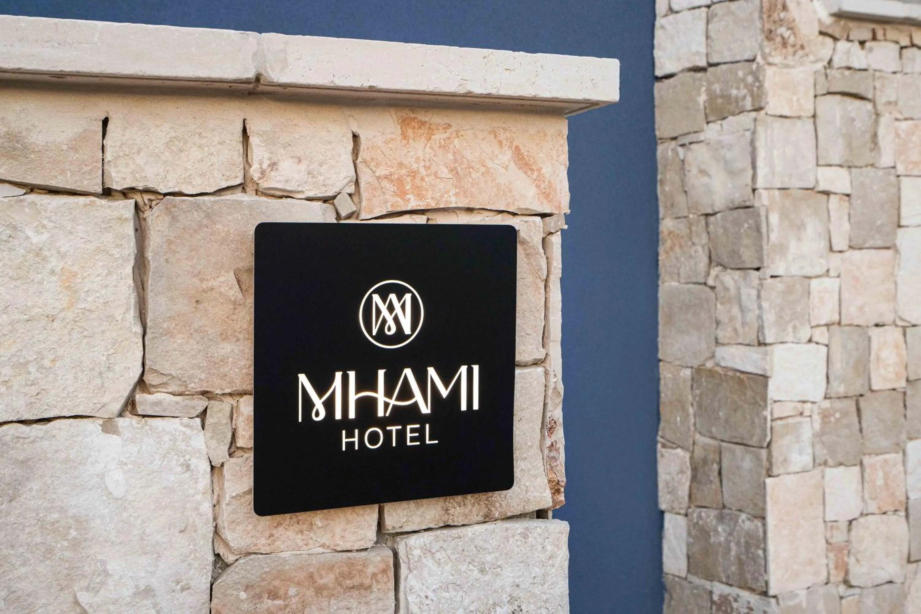 Logo/Certificate/Sign in Hotel Mhami
