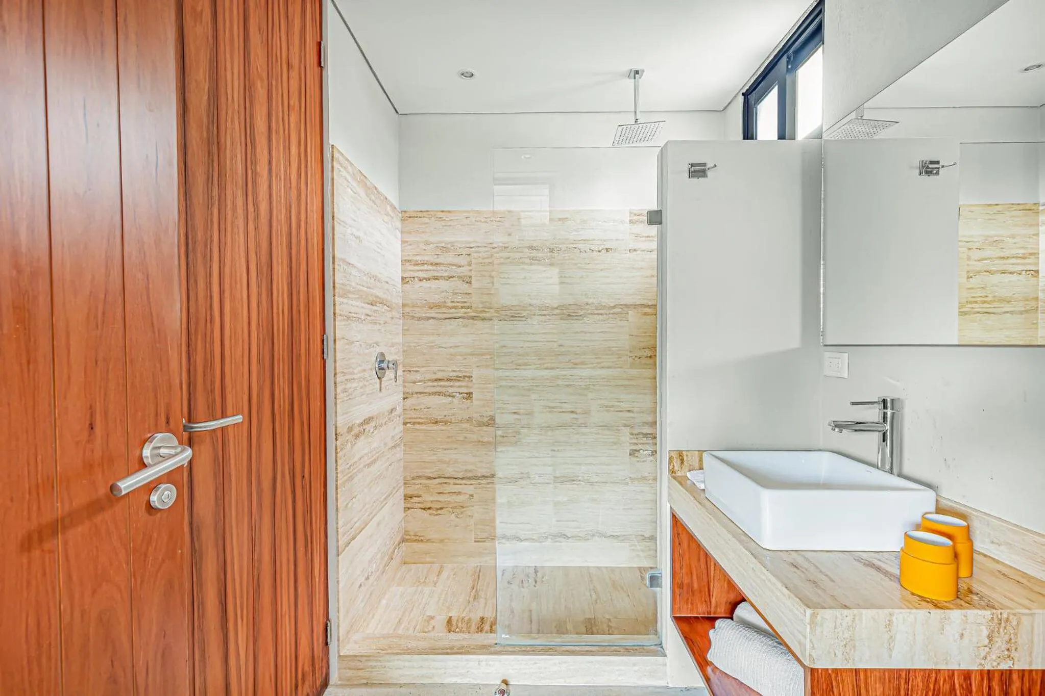Shower in Sophisticated - Large Loft With Pool