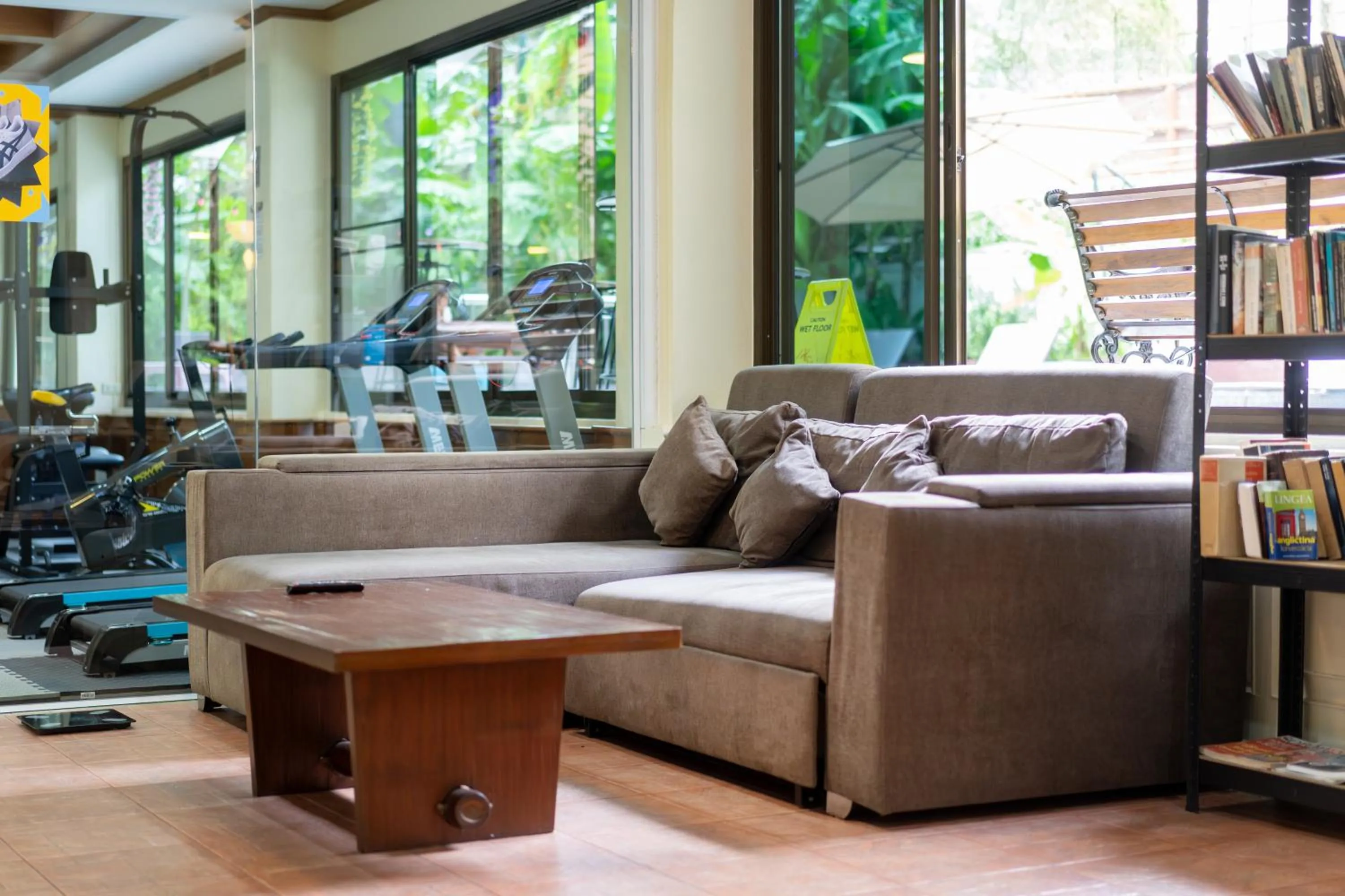 Library in Patong Central Residence & Apartment