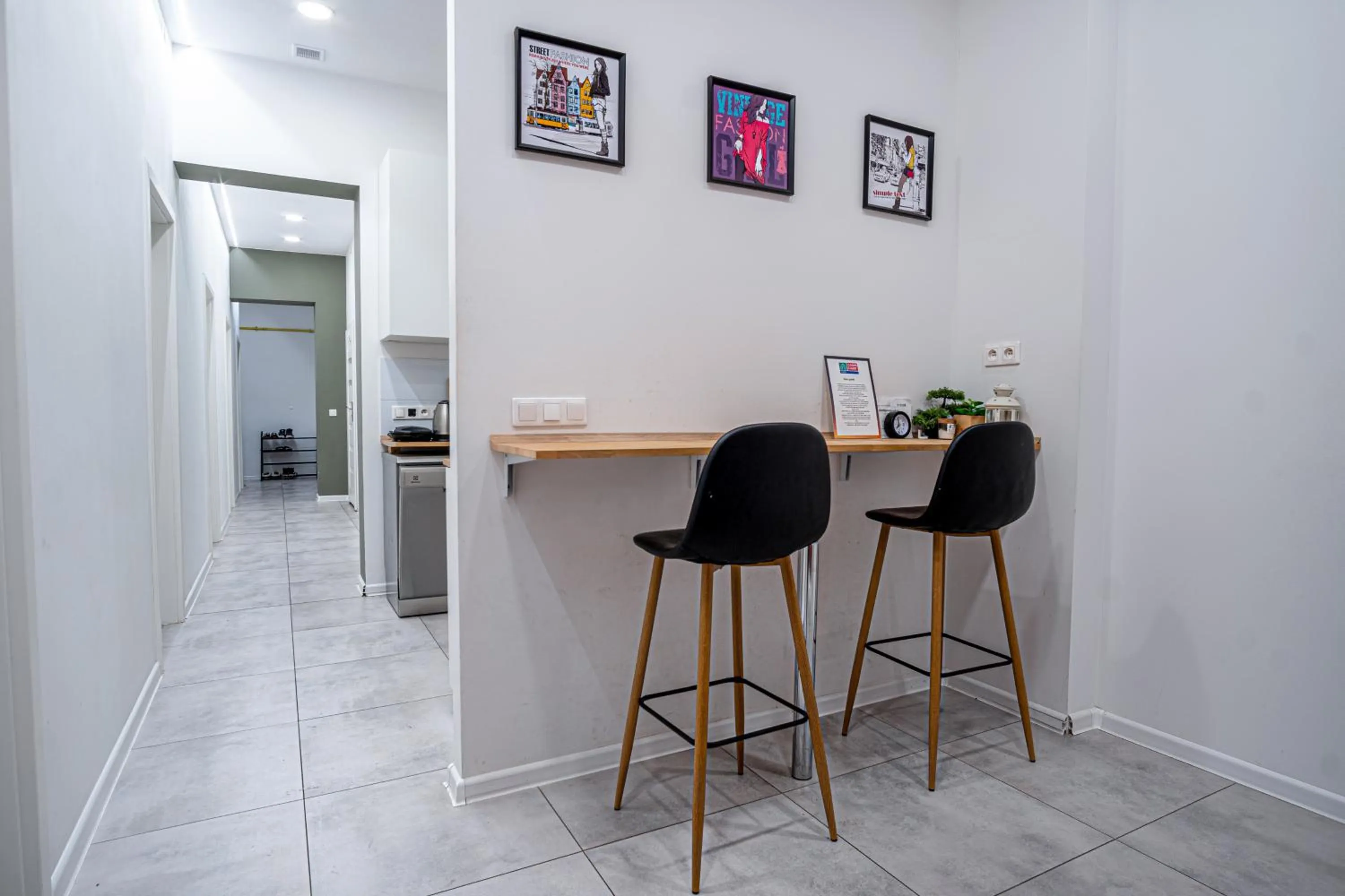 Dining area in Jaracza 15 prywatne pokoje