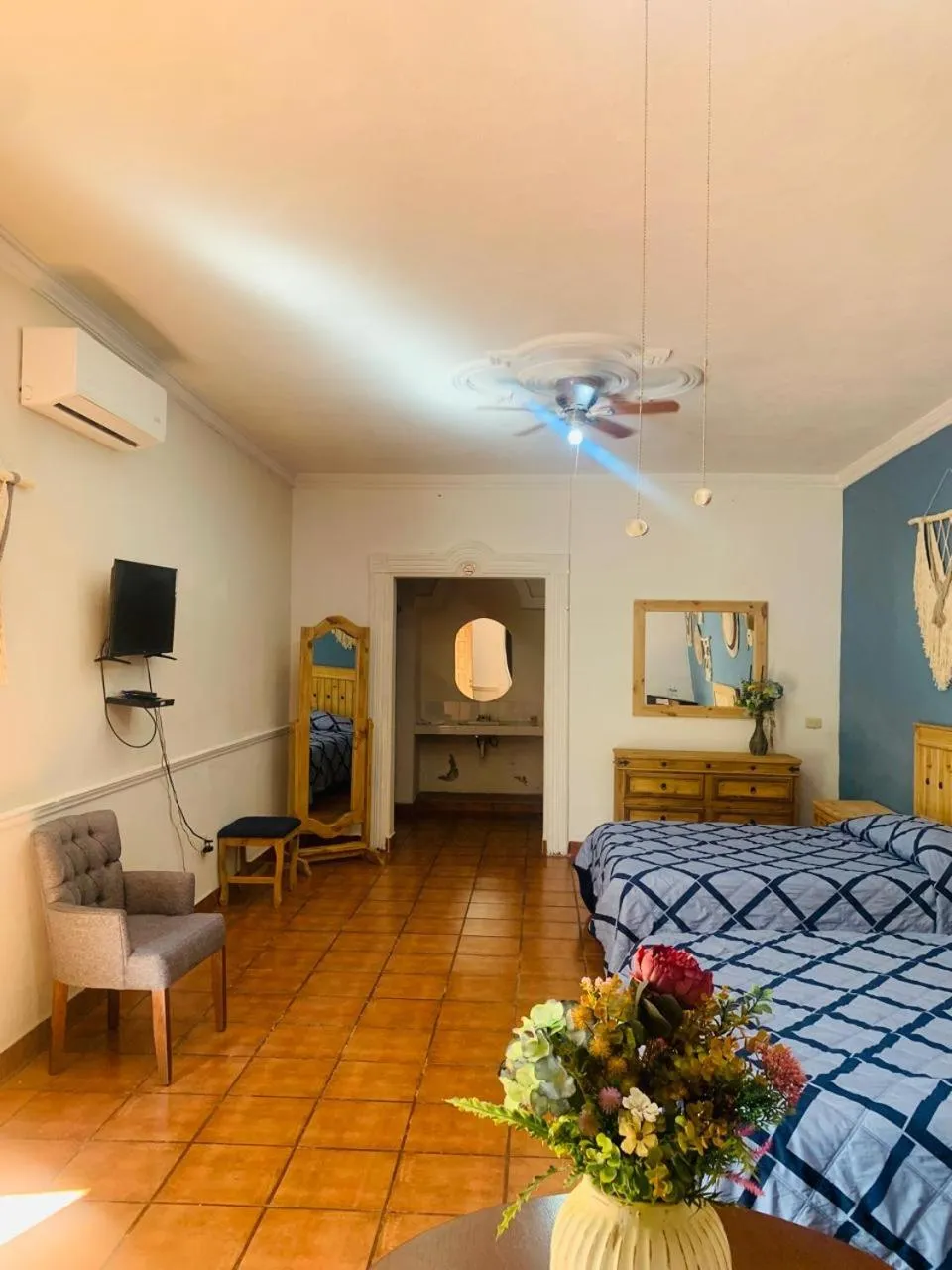 Bed in La Ilusión Hotel Campestre y Balneario