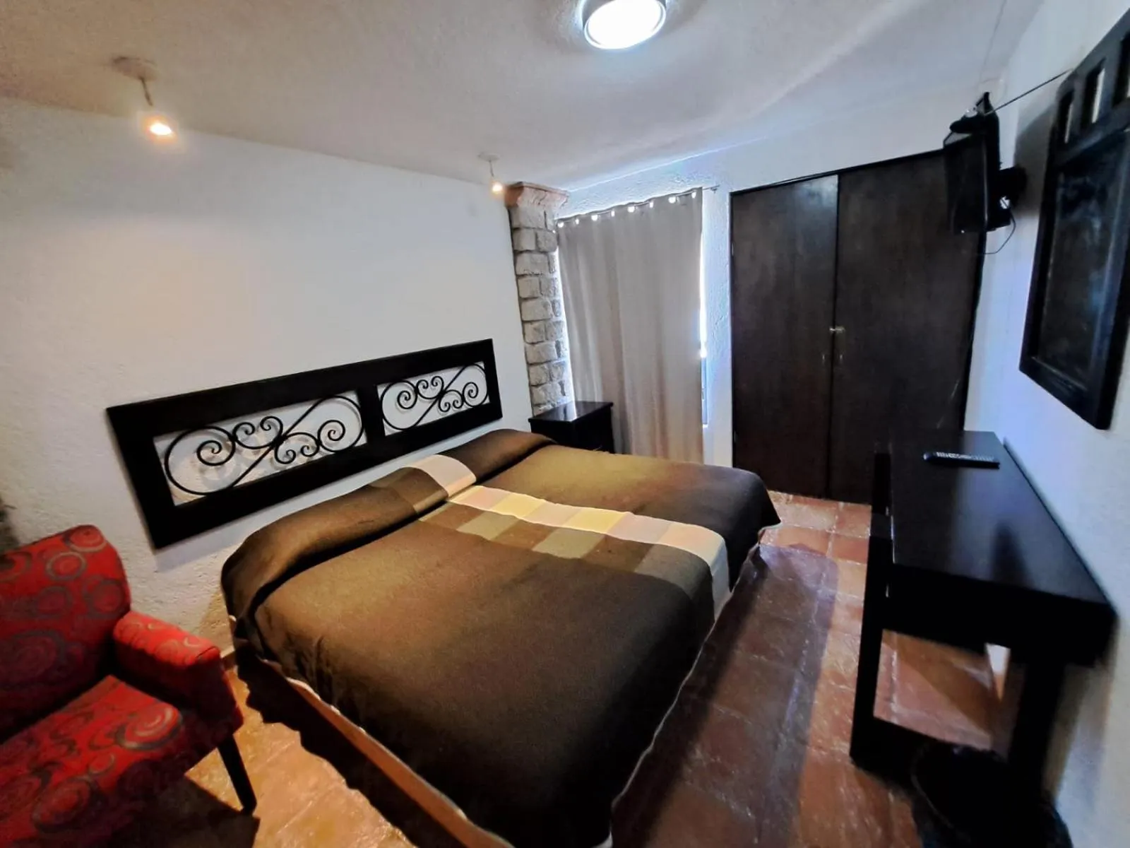 Bed in La Ilusión Hotel Campestre y Balneario