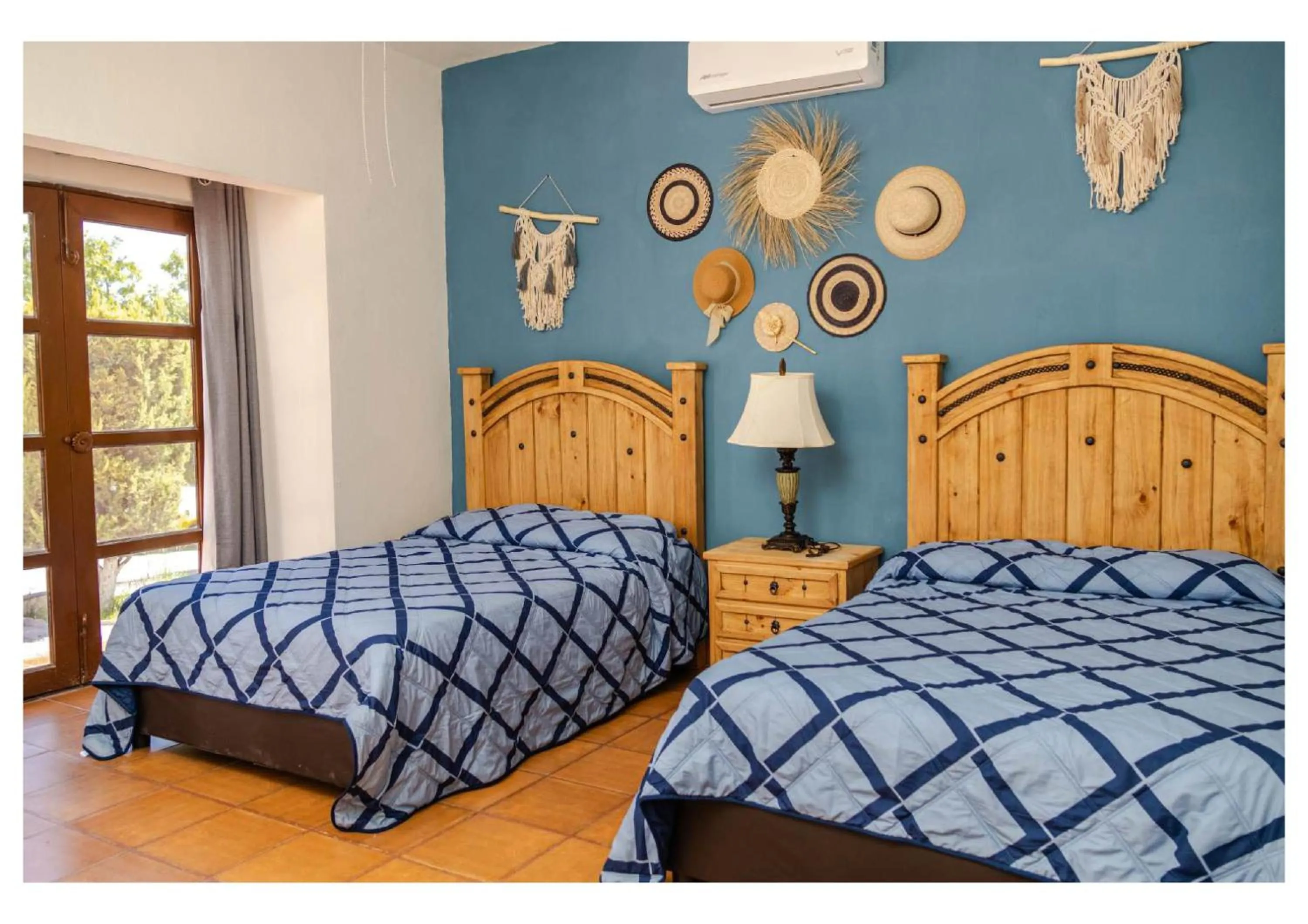 Bed in La Ilusión Hotel Campestre y Balneario