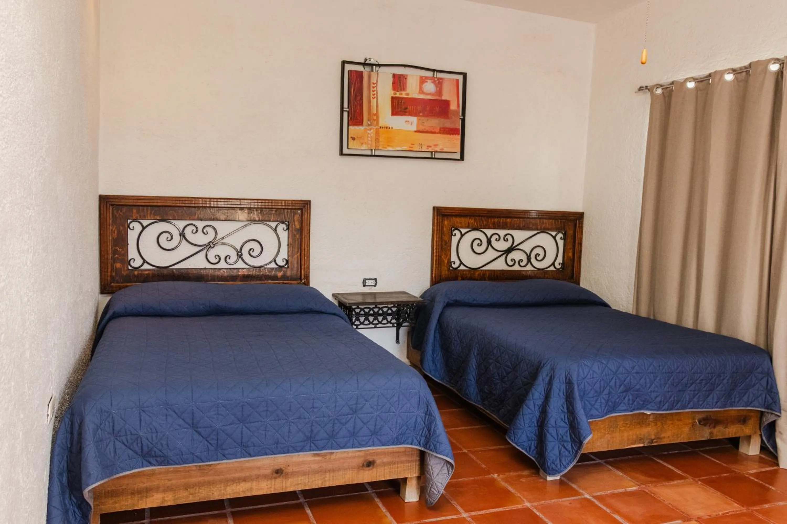 Bed in La Ilusión Hotel Campestre y Balneario