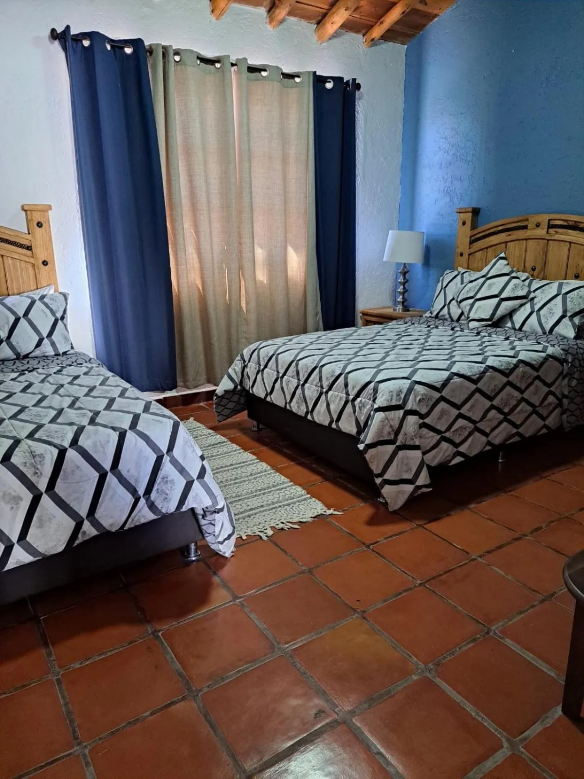 Bed in La Ilusión Hotel Campestre y Balneario