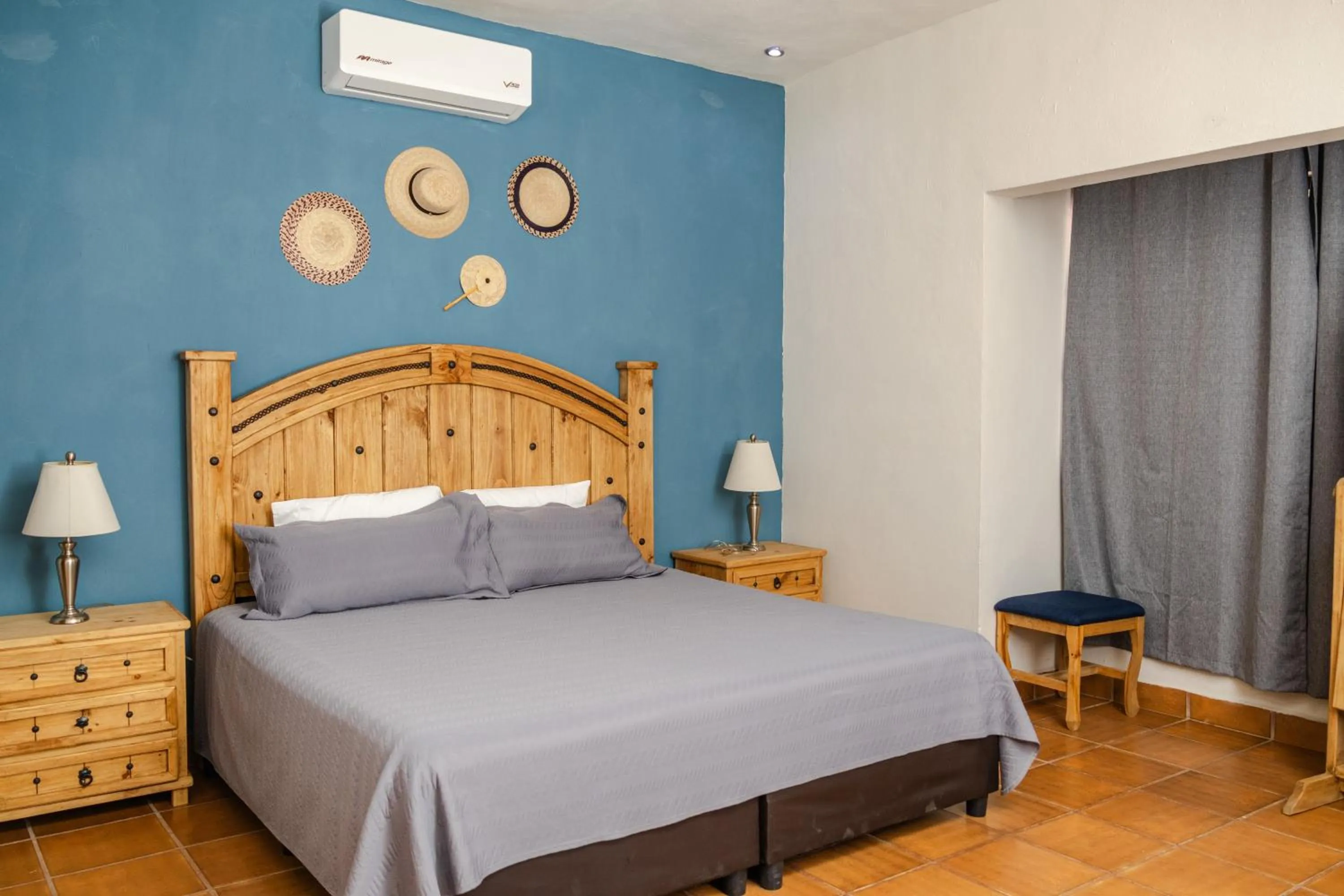 Bed in La Ilusión Hotel Campestre y Balneario