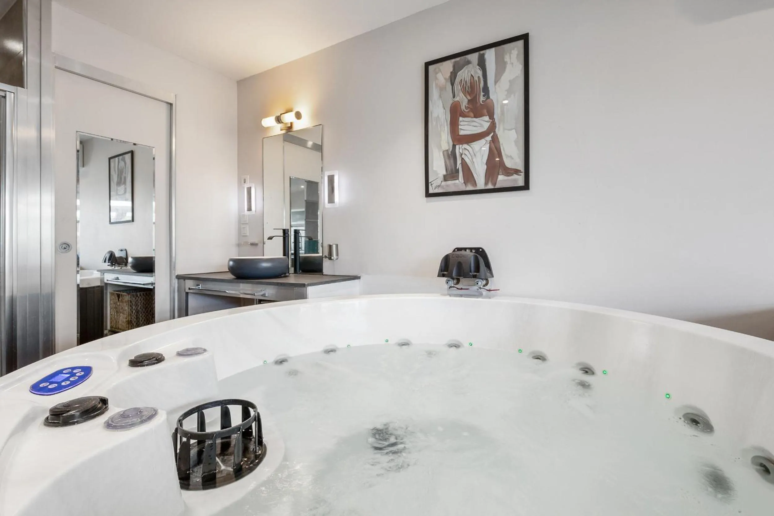 Villa Jacuzzi Naturist Wifi Port Nature 1