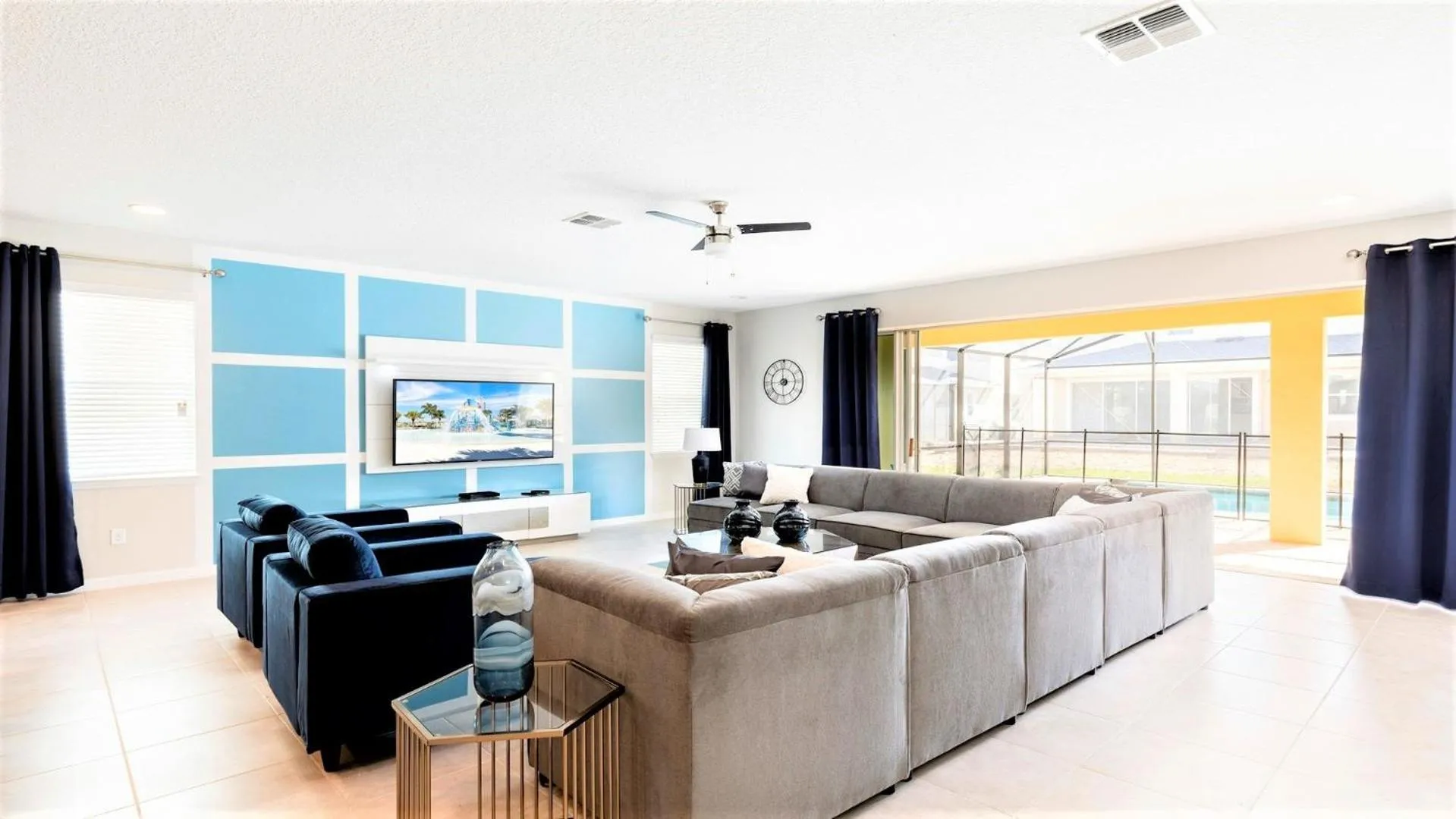 Photo of the whole room in Disney Getaway: Pool, Spa, Games, Great Locale