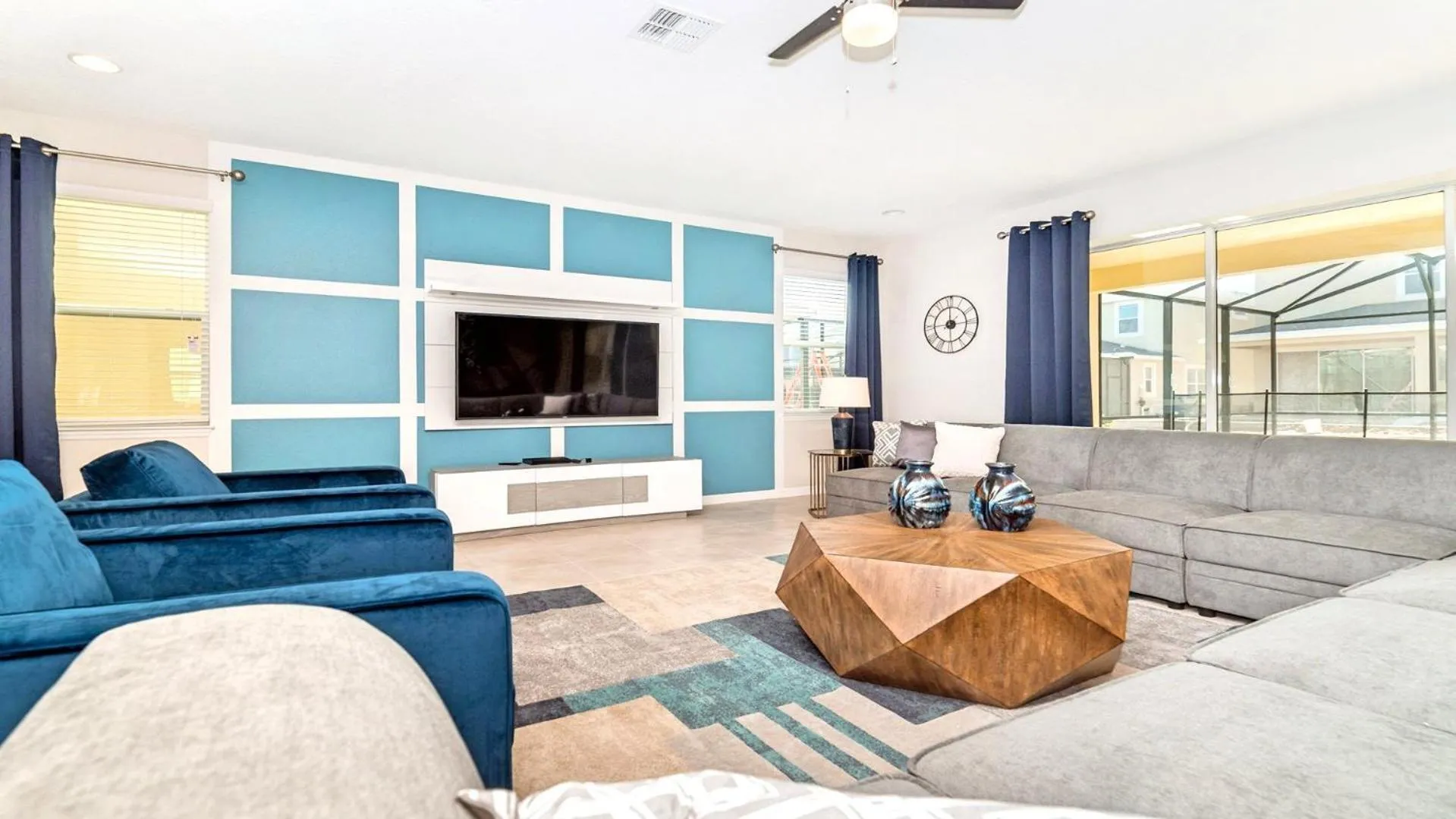 Photo of the whole room in Disney Getaway: Pool, Spa, Games, Great Locale