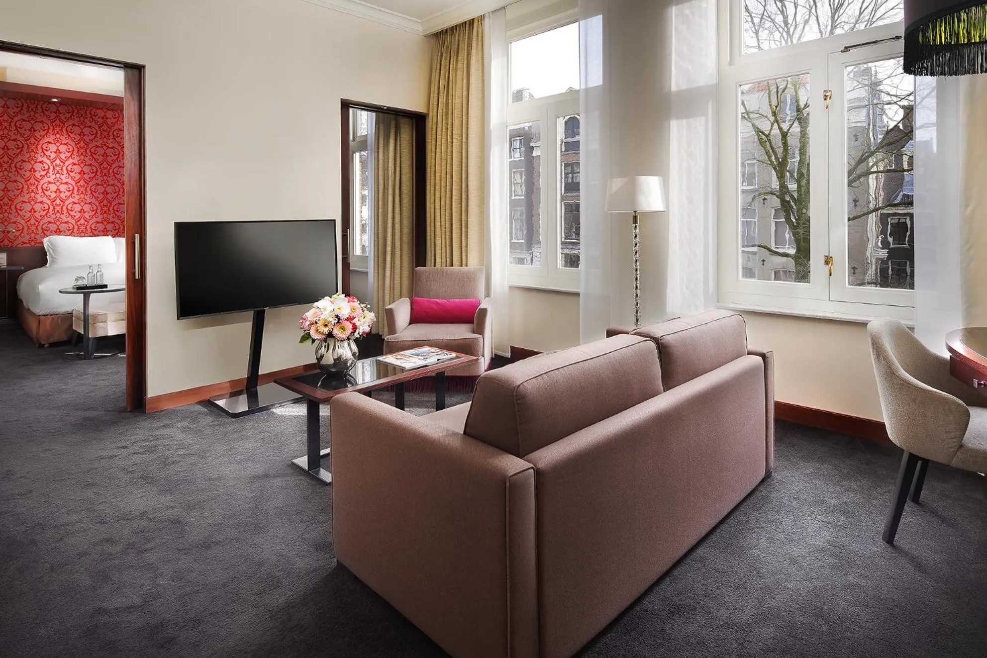 Living room in Sofitel Legend The Grand Amsterdam