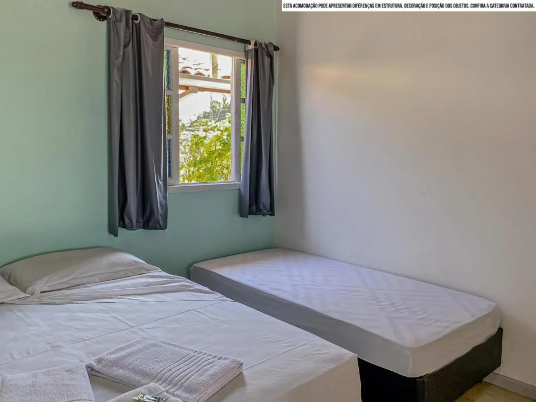 Bed in Pousada Riviera Caragua