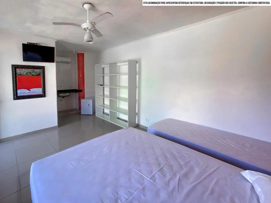 Bed in Pousada Riviera Caragua