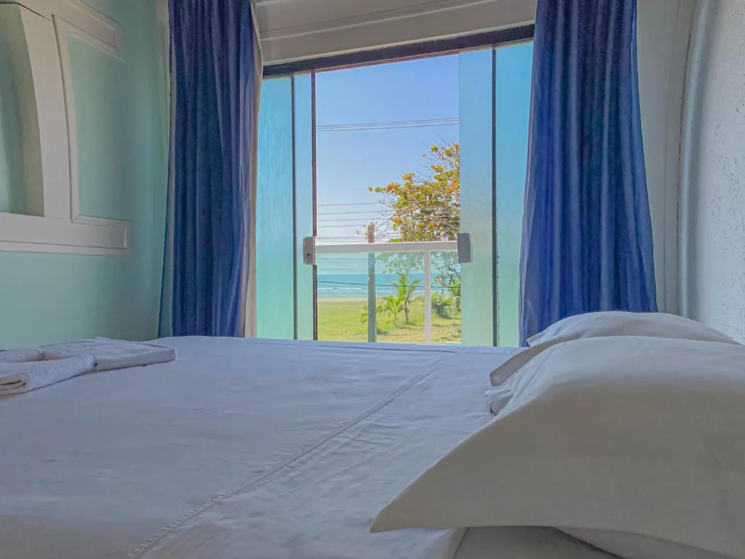 Bed in Pousada Riviera Caragua