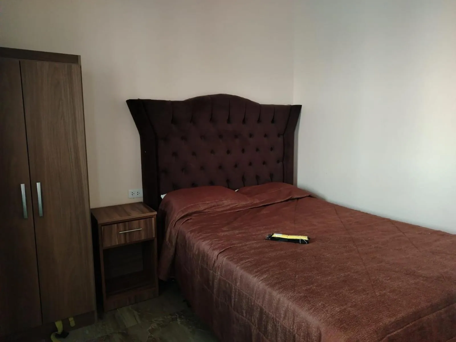 Bed in Hotel San Isidro