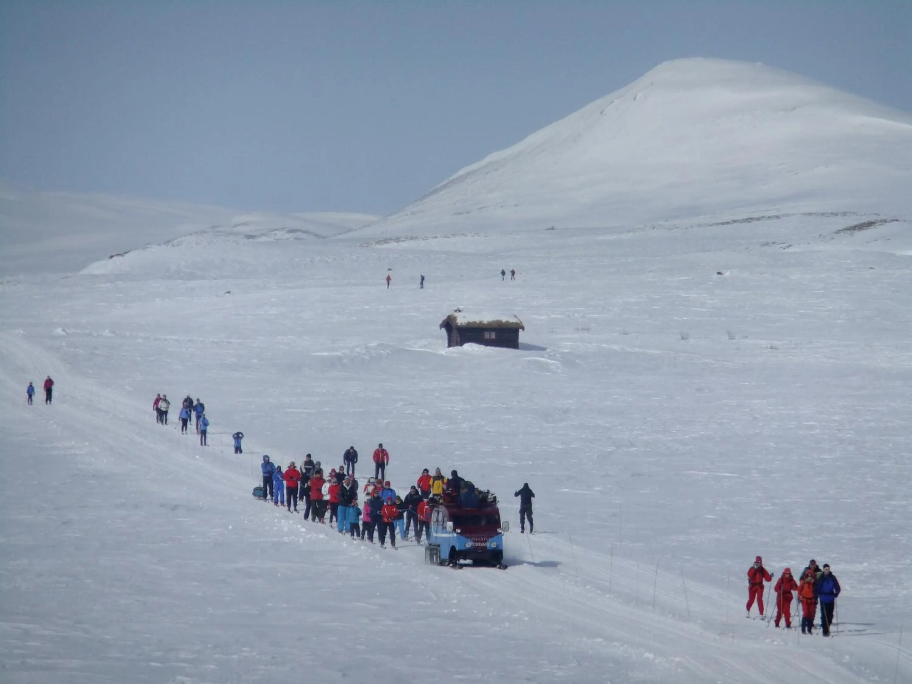 People in Smuksjøseter Fjellstue