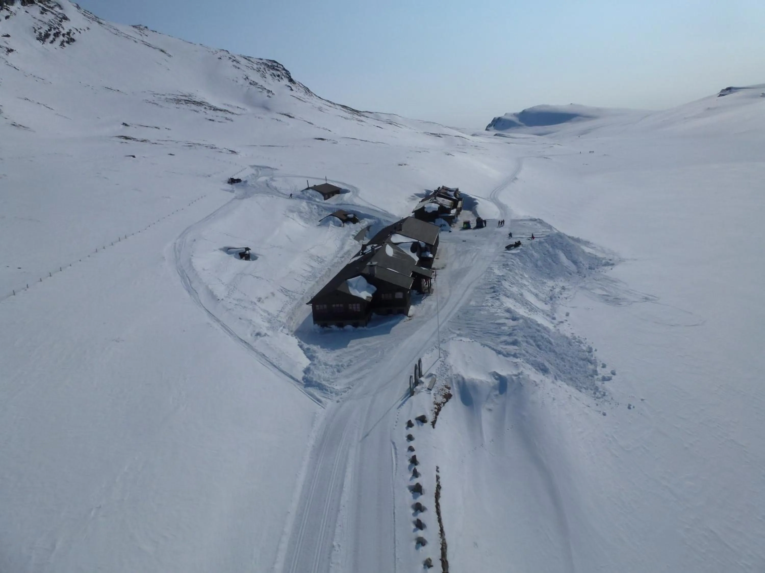 Bird's eye view in Smuksjøseter Fjellstue